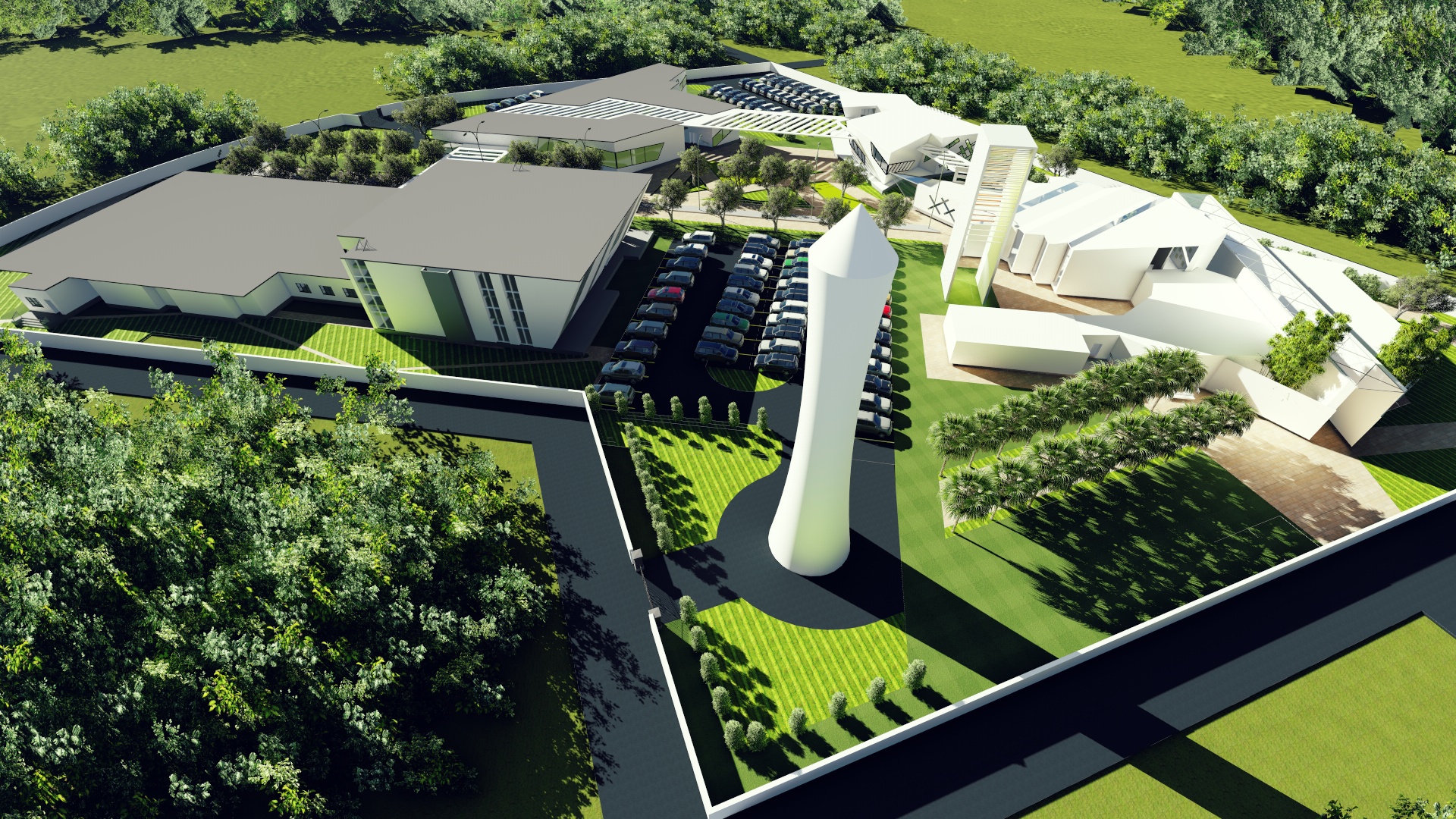 ABIN SAM STUDIO 打造教堂综合体设计,诠释宗教建筑新概念-10