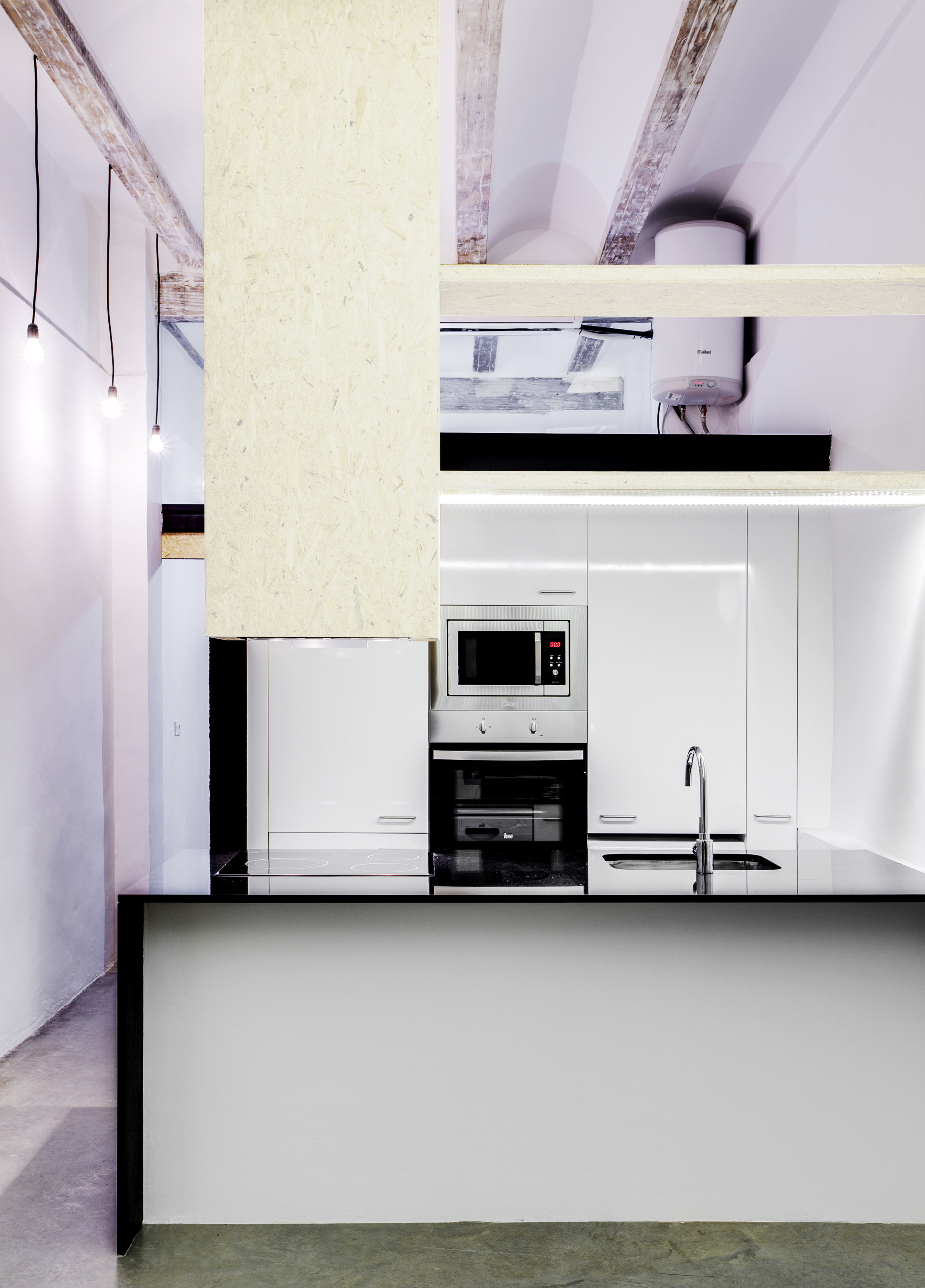 旧城区海景工业风公寓-2