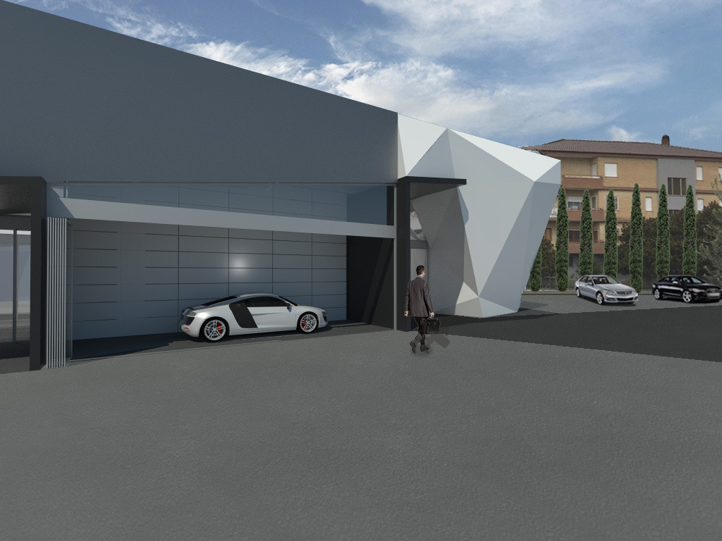 2018 年汽车展览馆室内设计赏析-2