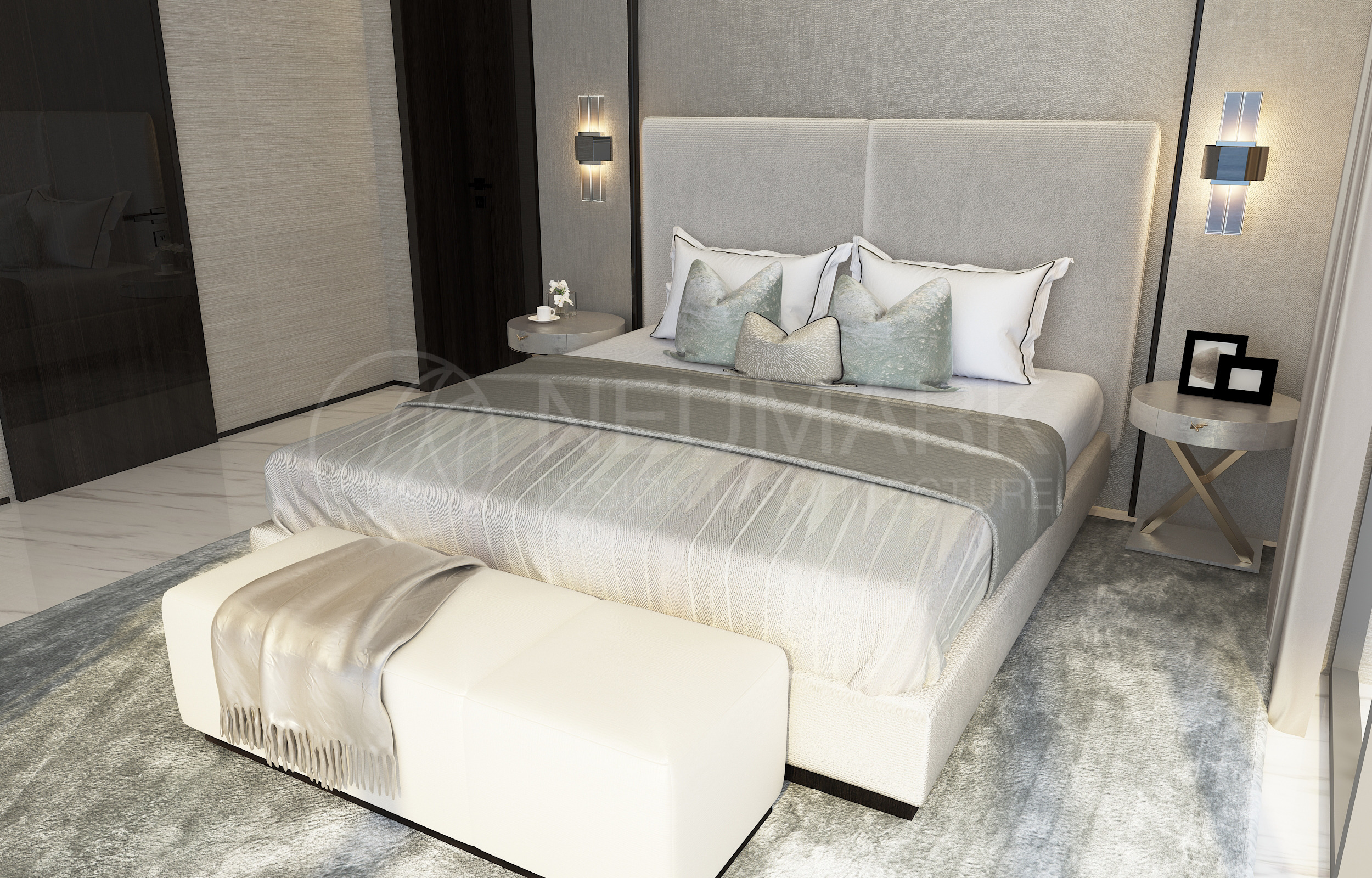 摩纳哥 Cap Estel 别墅 | 精致单家庭住宅室内设计-8