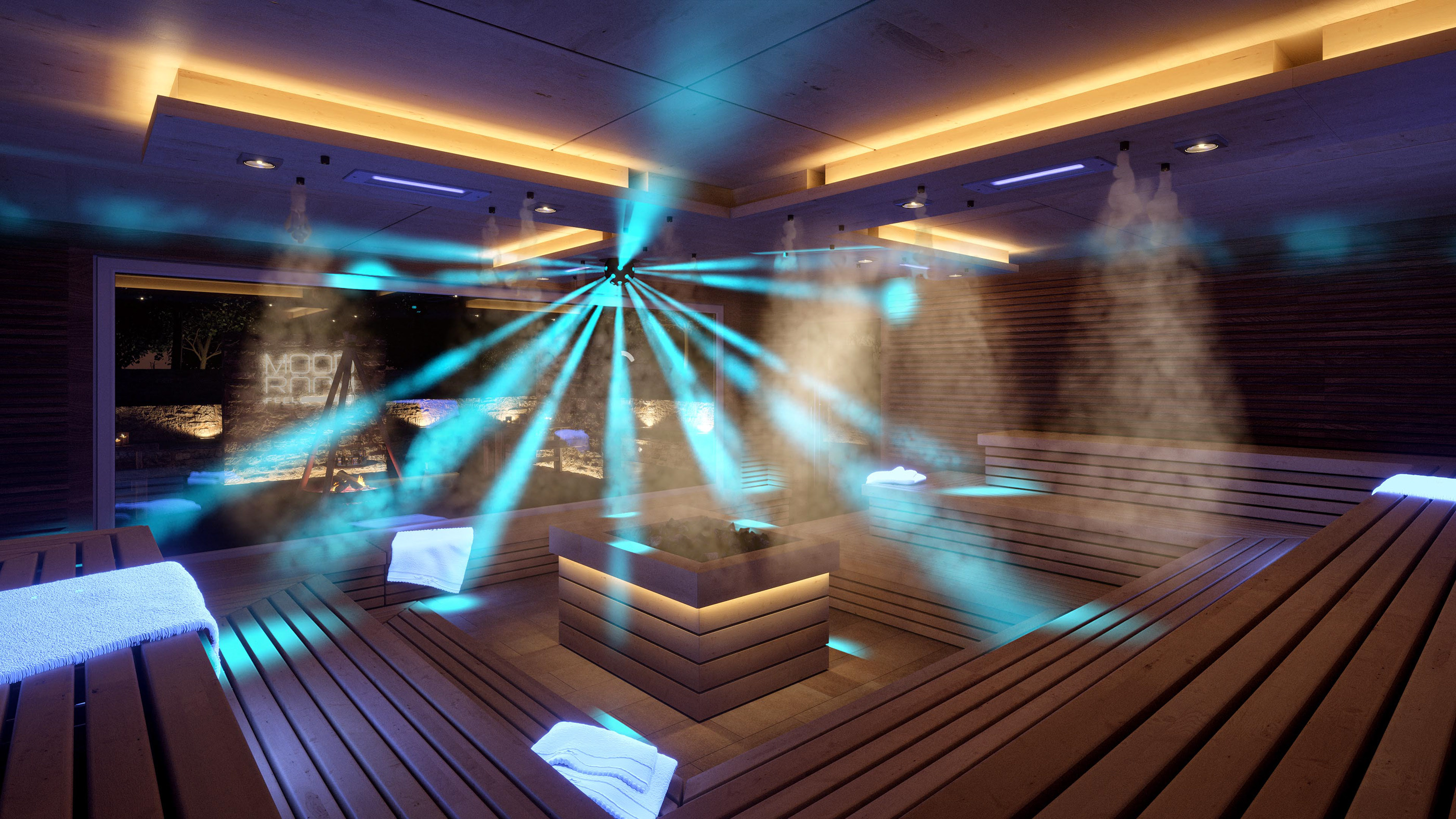 活动桑拿房设计，多元灯光营造 Mood-Room 氛围-4