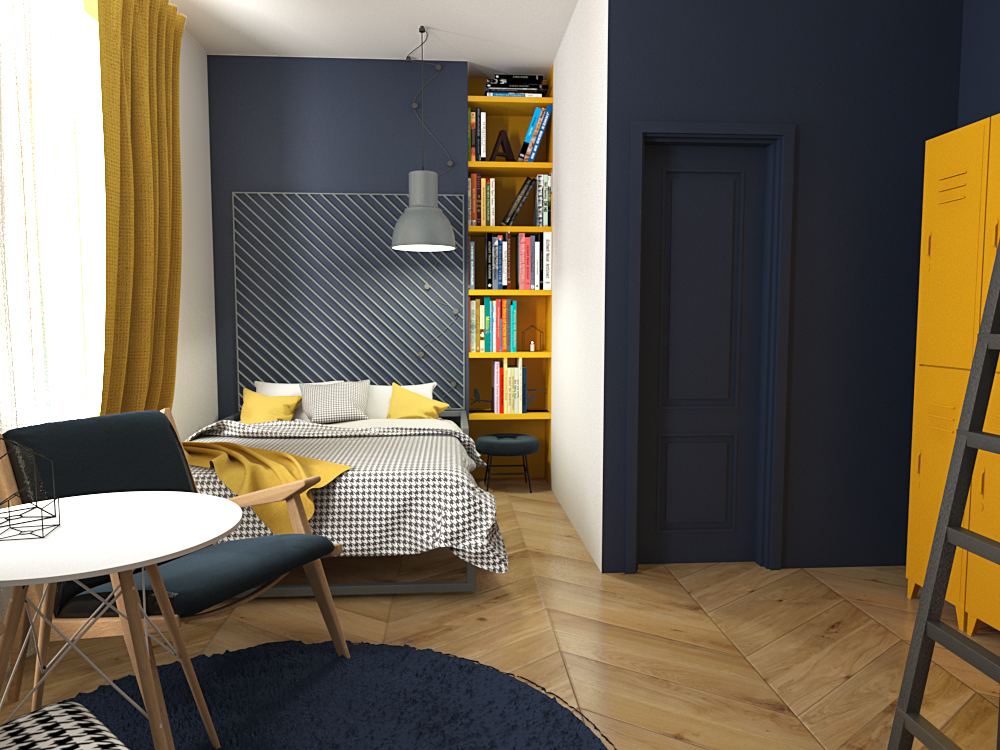 格鲁吉亚 Sololaki 青年旅舍——简约时尚的空间设计-6