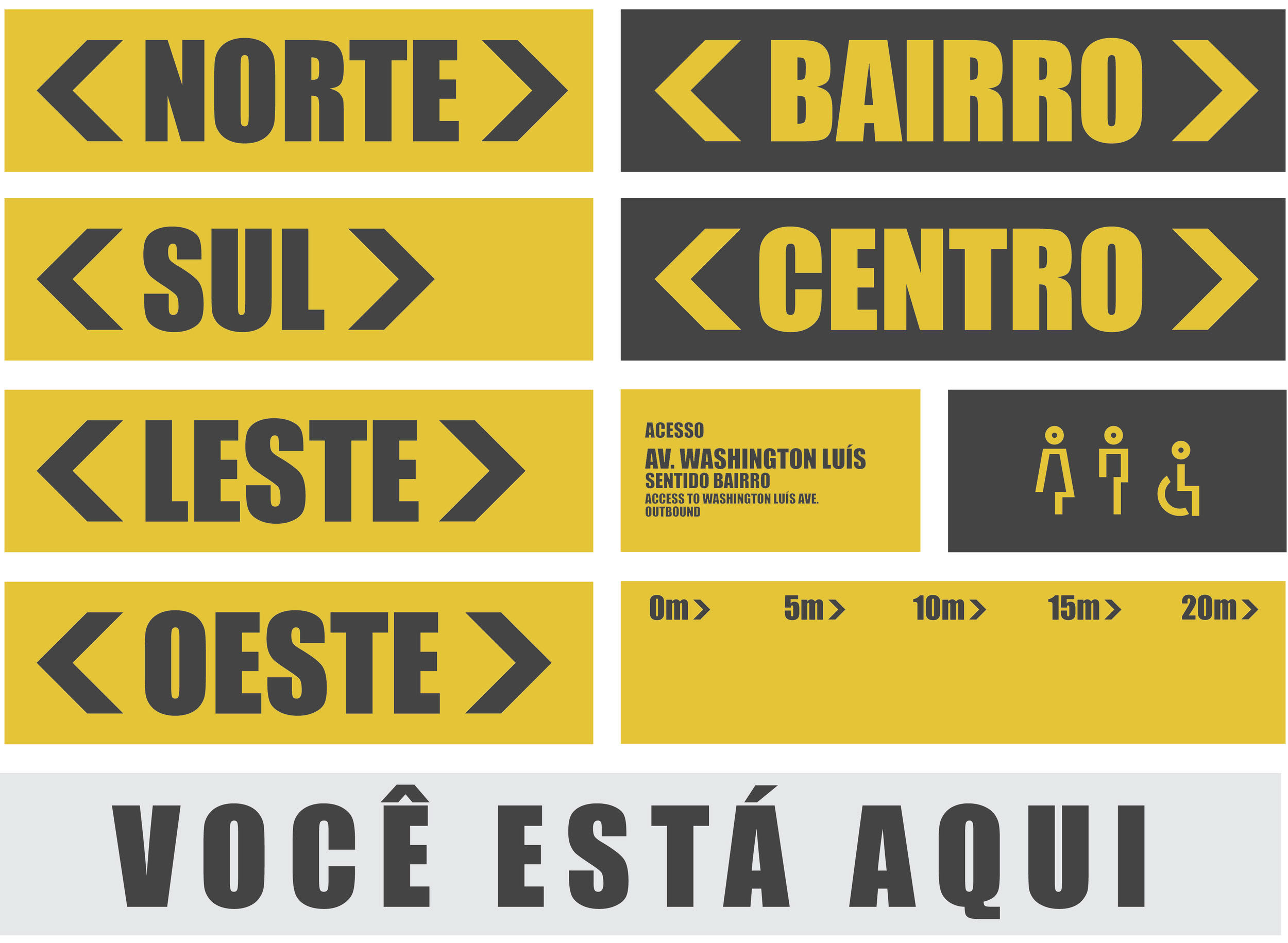 巴西圣保罗国际机场通道视觉设计-7