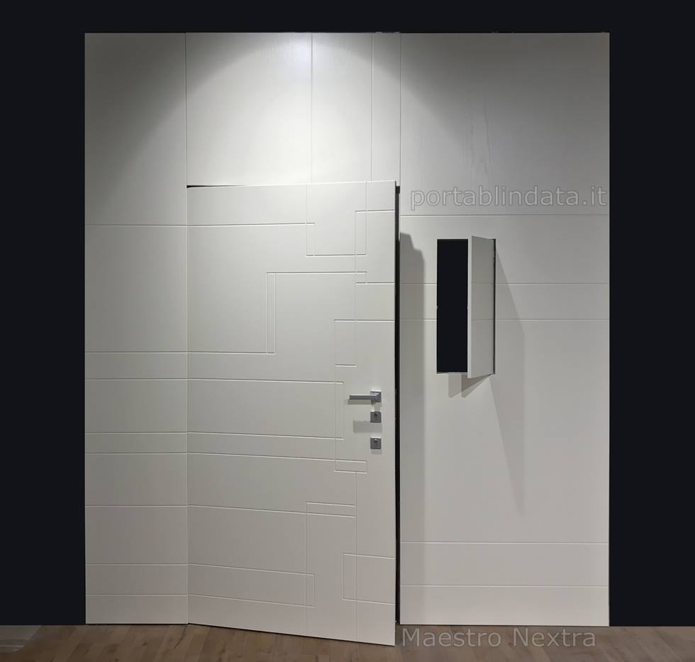 隐秘之门 | 现代木饰面墙壁的创意设计-2