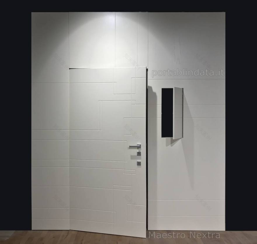 隐秘之门 | 现代木饰面墙壁的创意设计-2