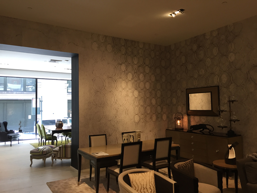 Roche·Bobois 展示厅的墙面装饰-1