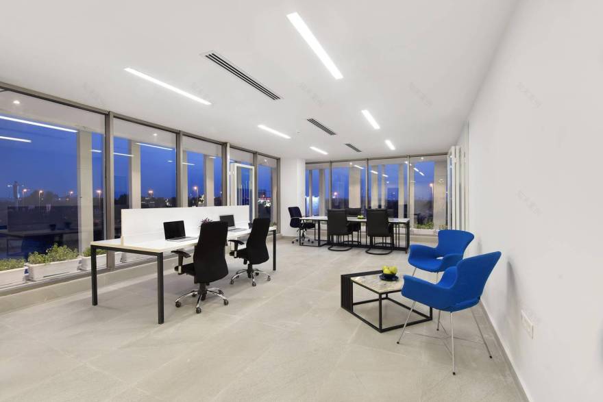 基什双层壳绿色办公建筑-60