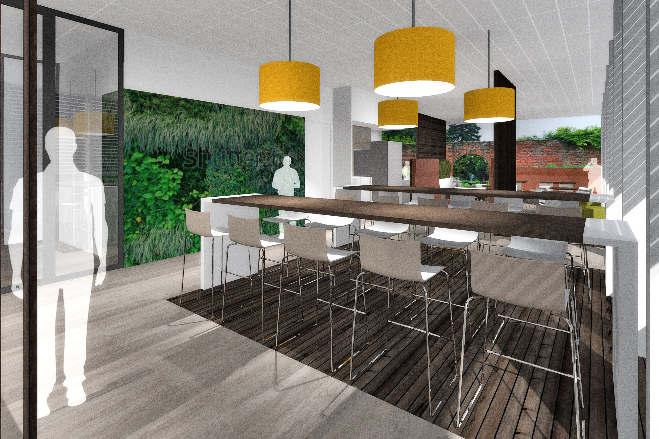 荷兰 Rabobank 员工餐厅，灵动空间打造舒适用餐环境-10