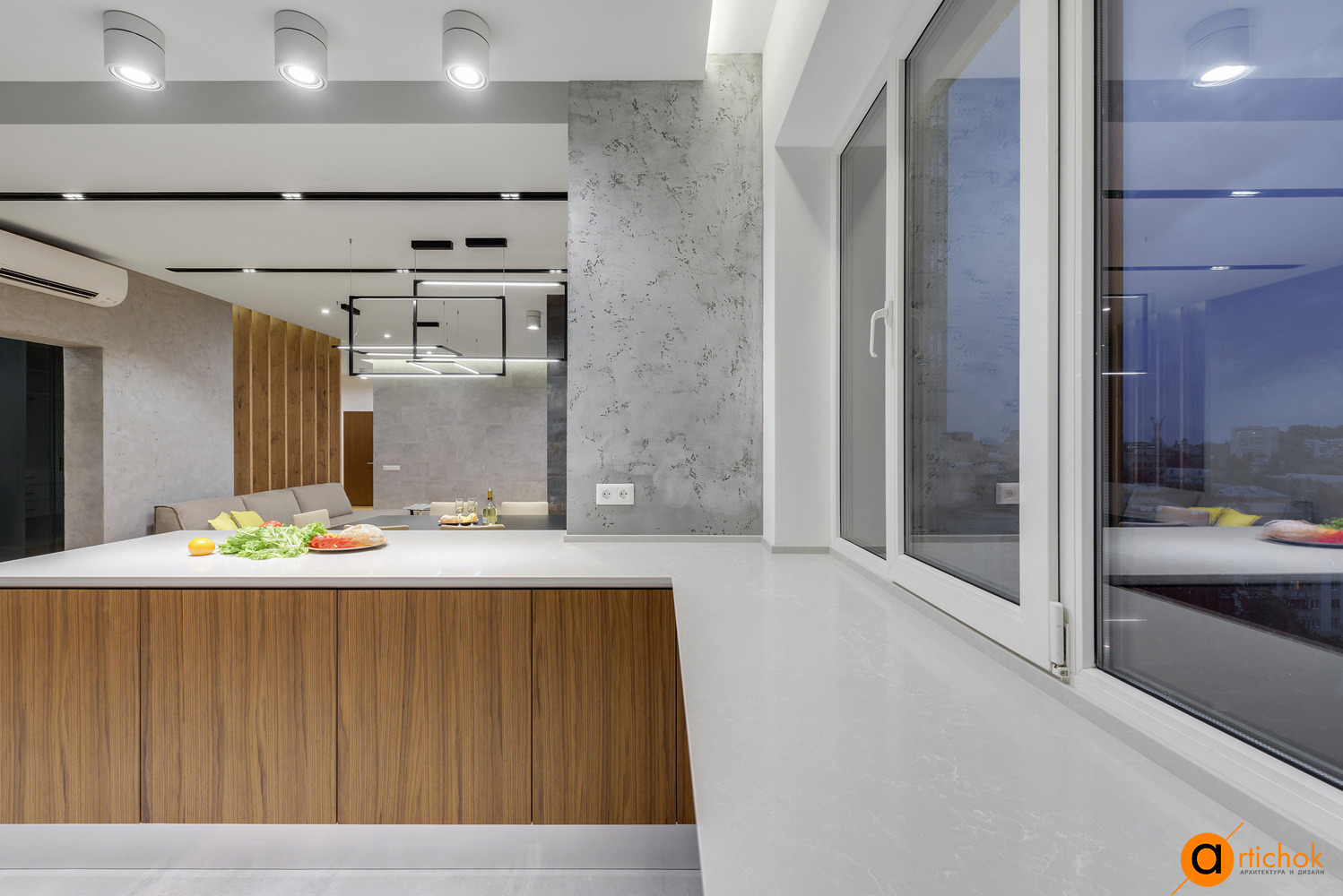 融合功能与舒适的现代公寓设计-15