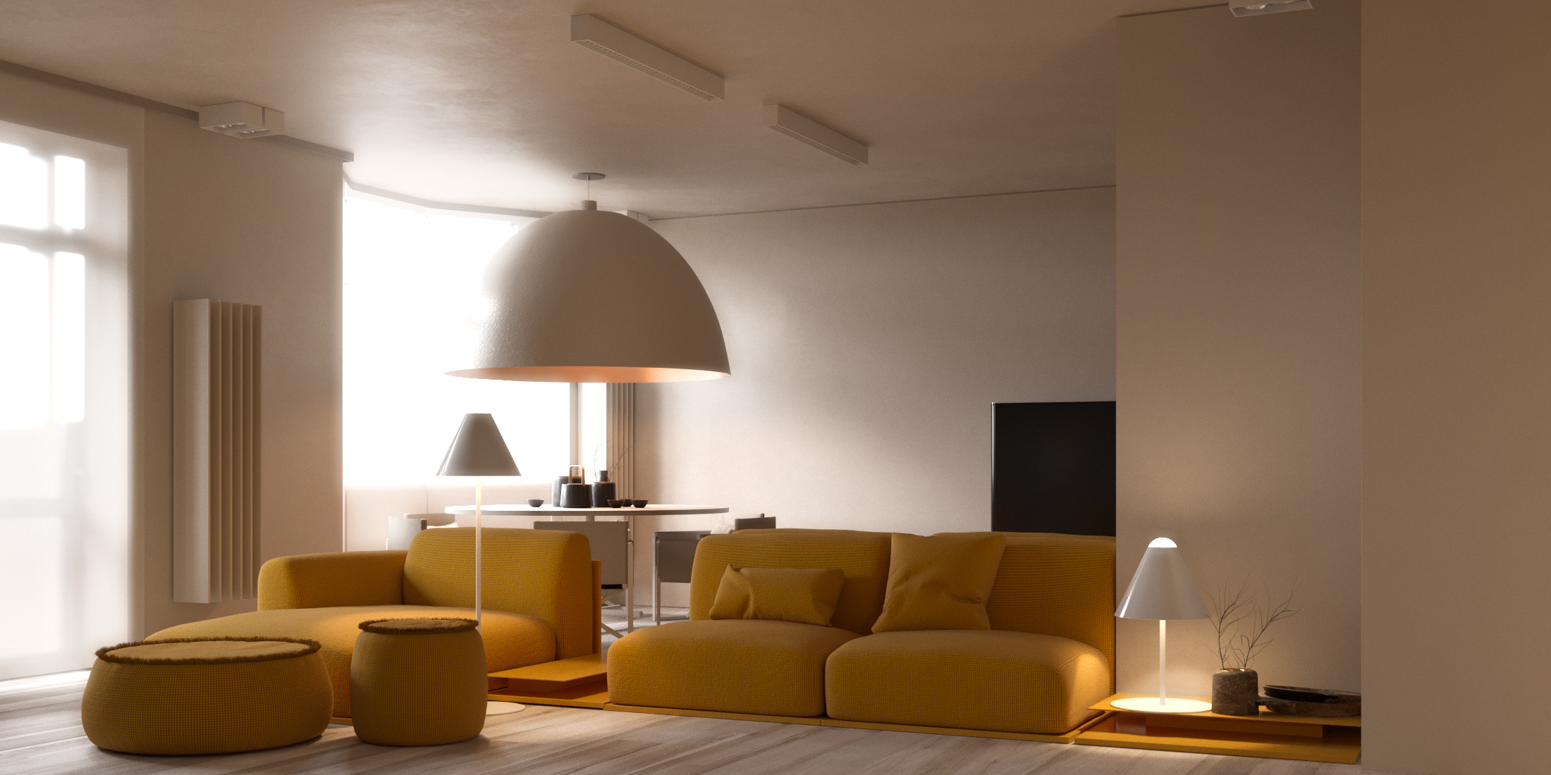 基辅中心 192 平米现代风公寓设计-0