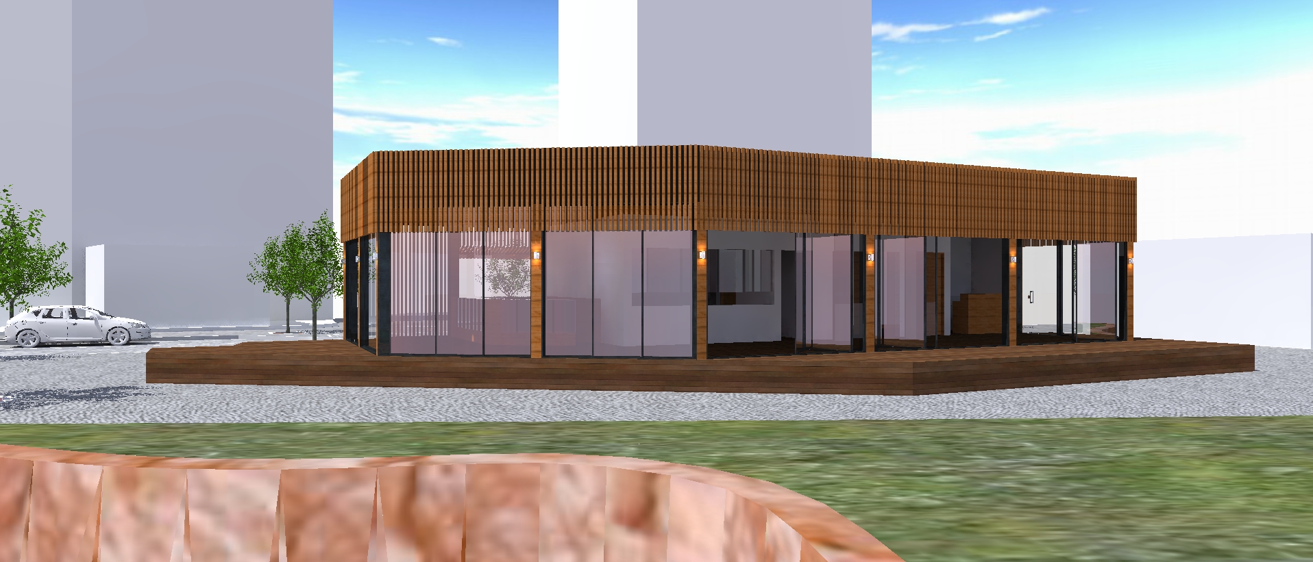 海滨公共空间重塑 | 餐厅室内设计-3