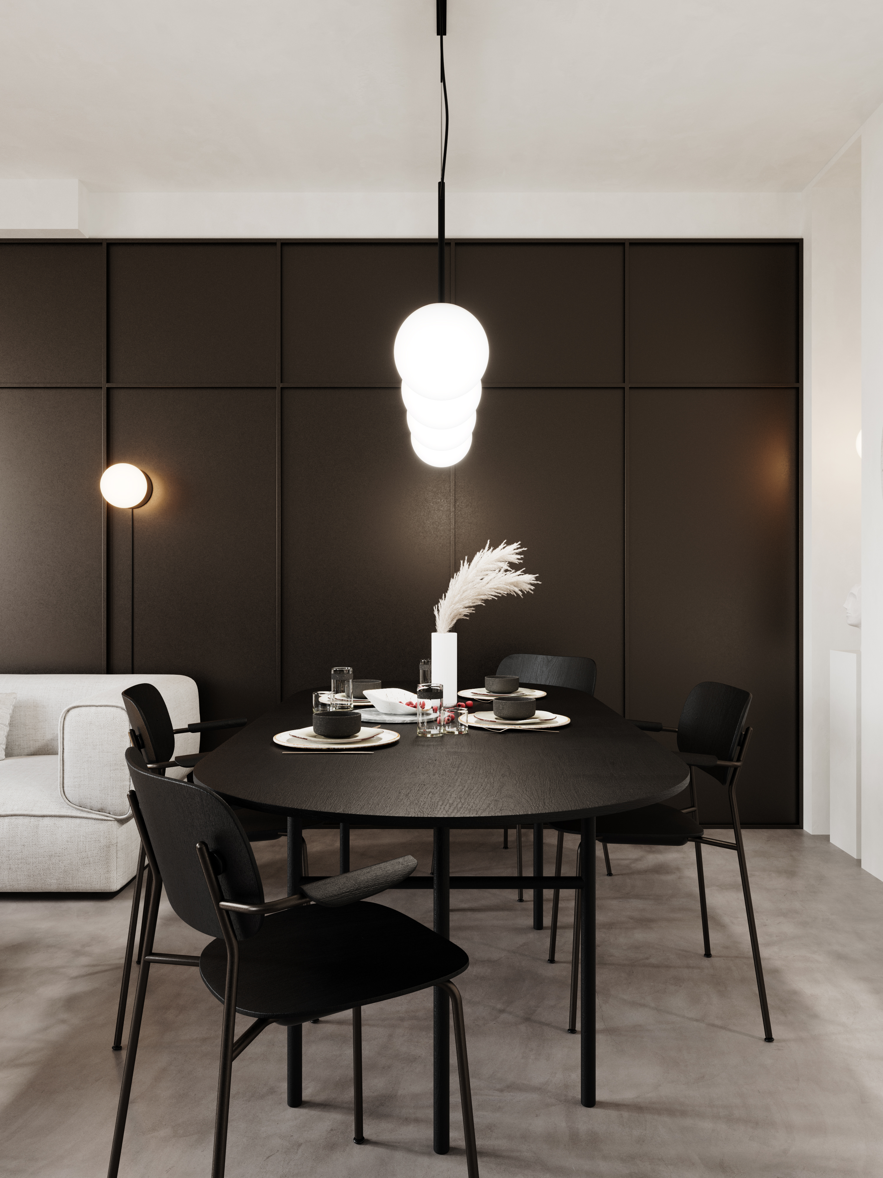 个性化定制，98 平米空间的创意演绎-3