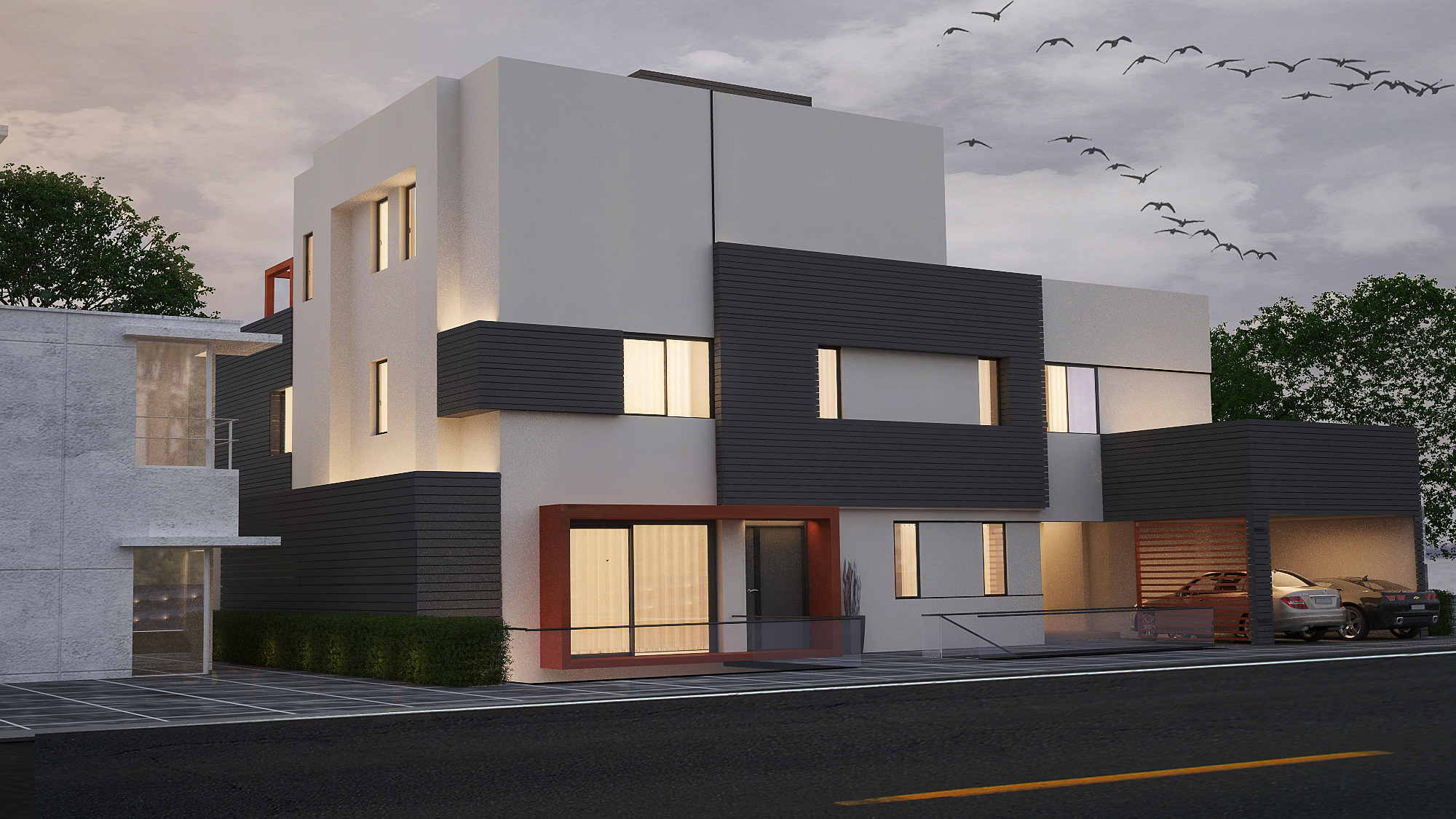 科威特 Radiance Villa 豪华私人住宅设计-0