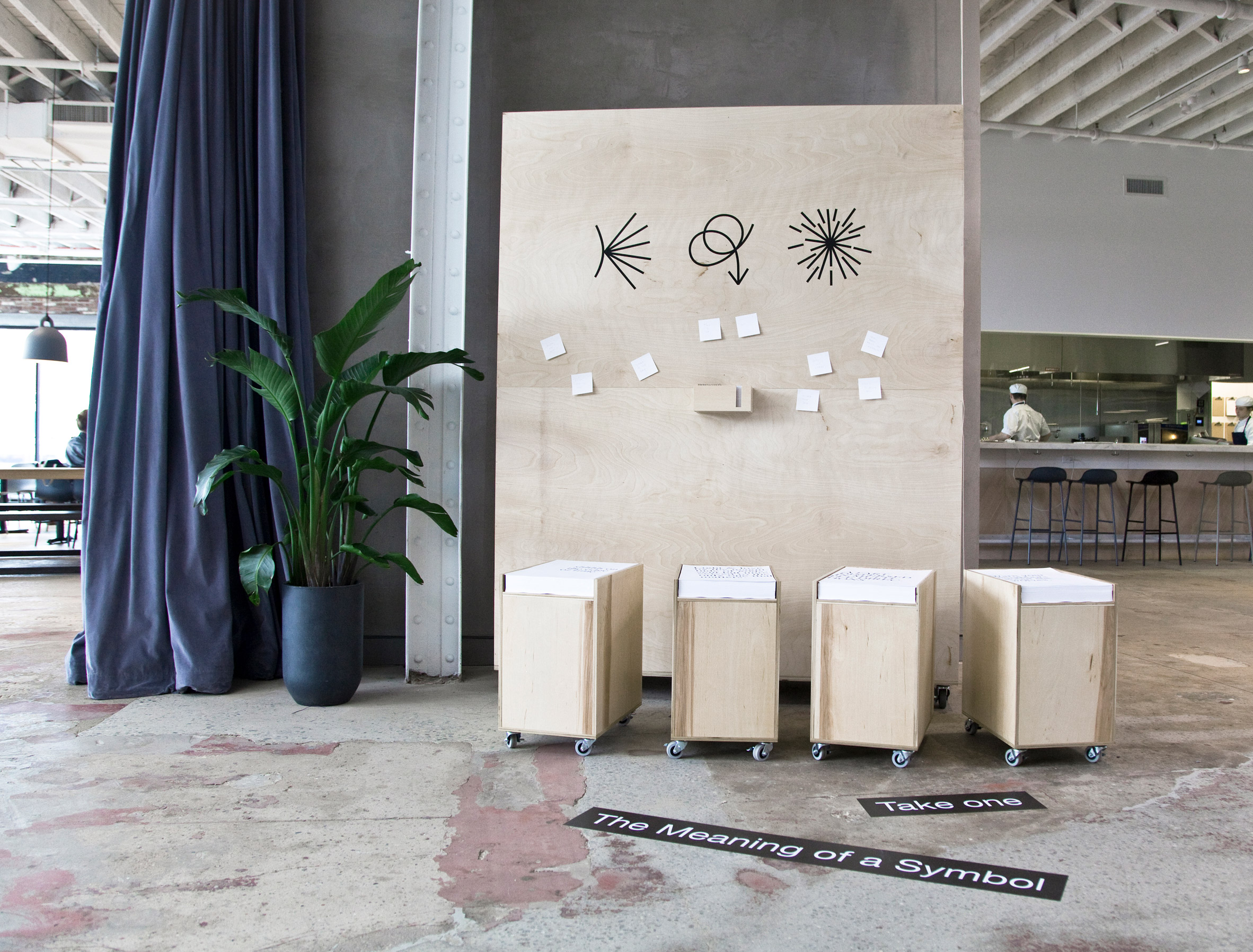 布鲁克林 A/D/O 设计中心举办的天空色彩与汉堡包互动展-20