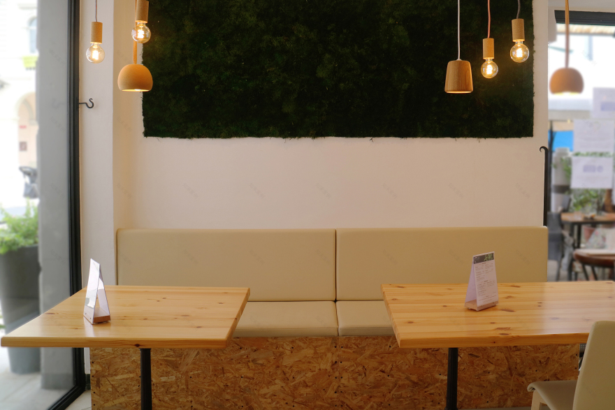 C'est La Vie 绿色环保咖啡餐厅设计-13