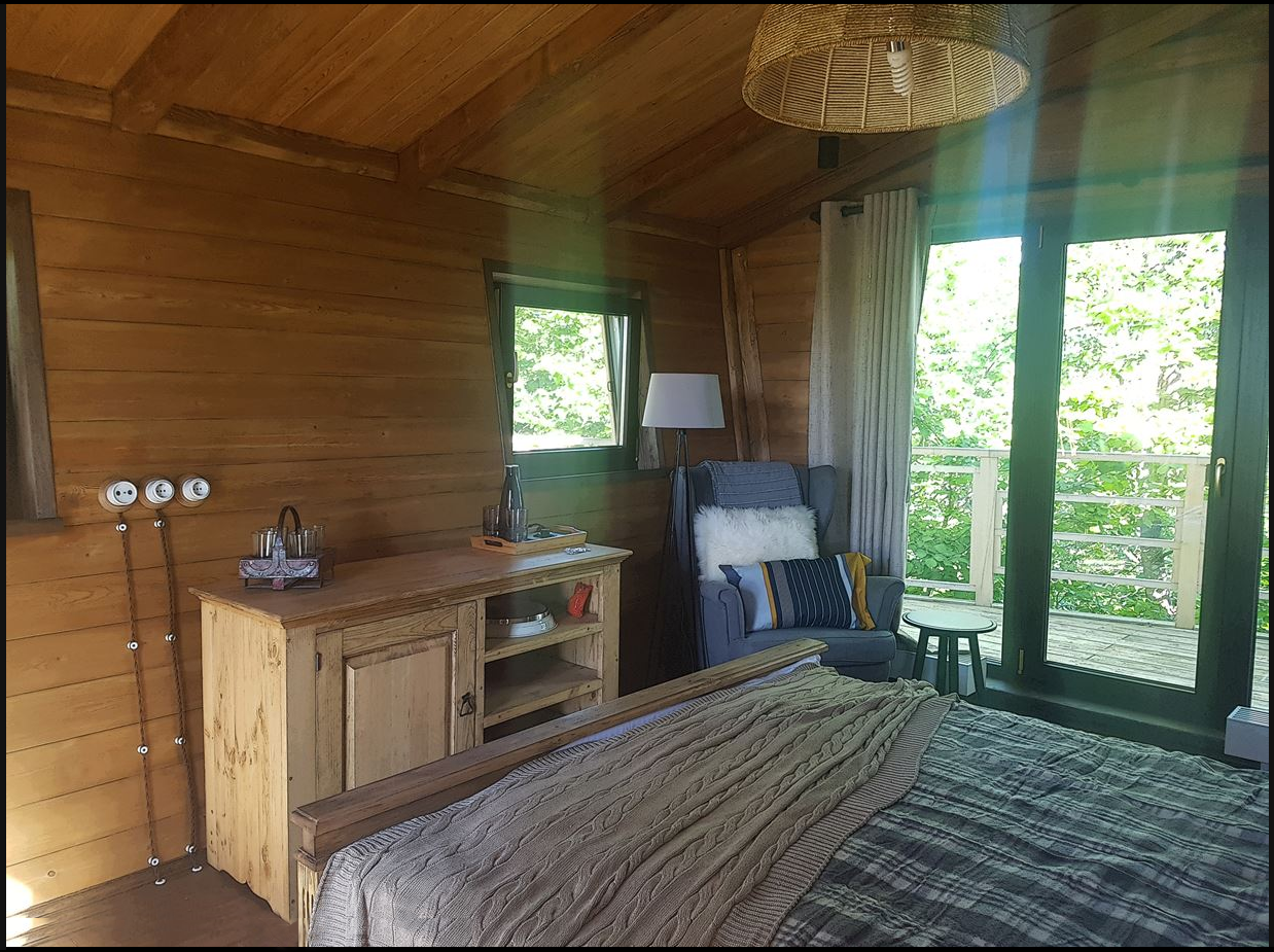 阿尔卑斯山风格木屋酒店与树屋设计-60