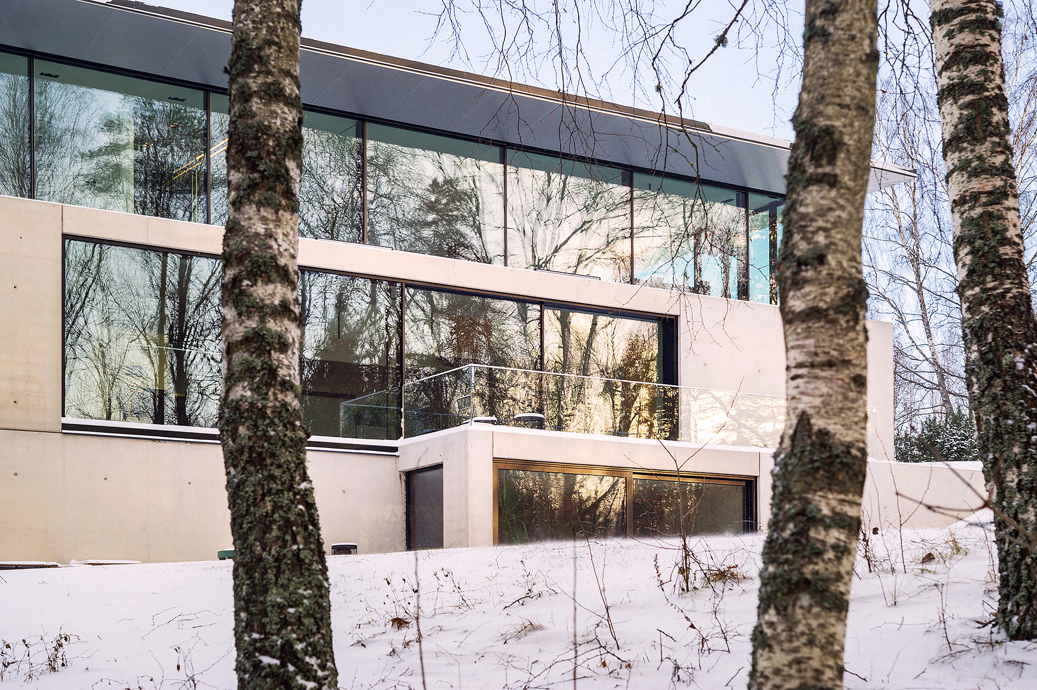 拉脱维亚 Cēsis 河谷度假屋——自然与科技的和谐融合-22