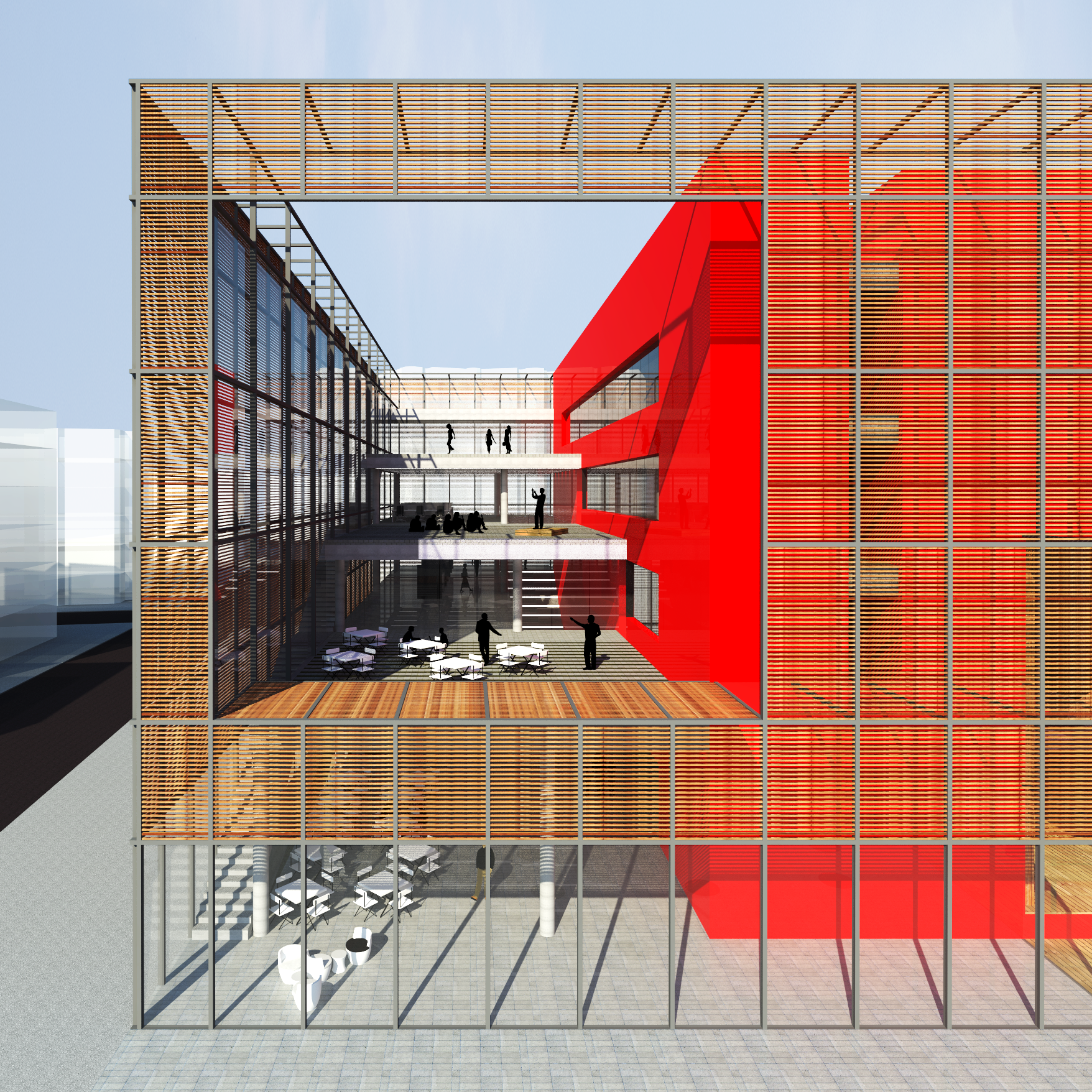 绿意盎然的多功能表演中心-5