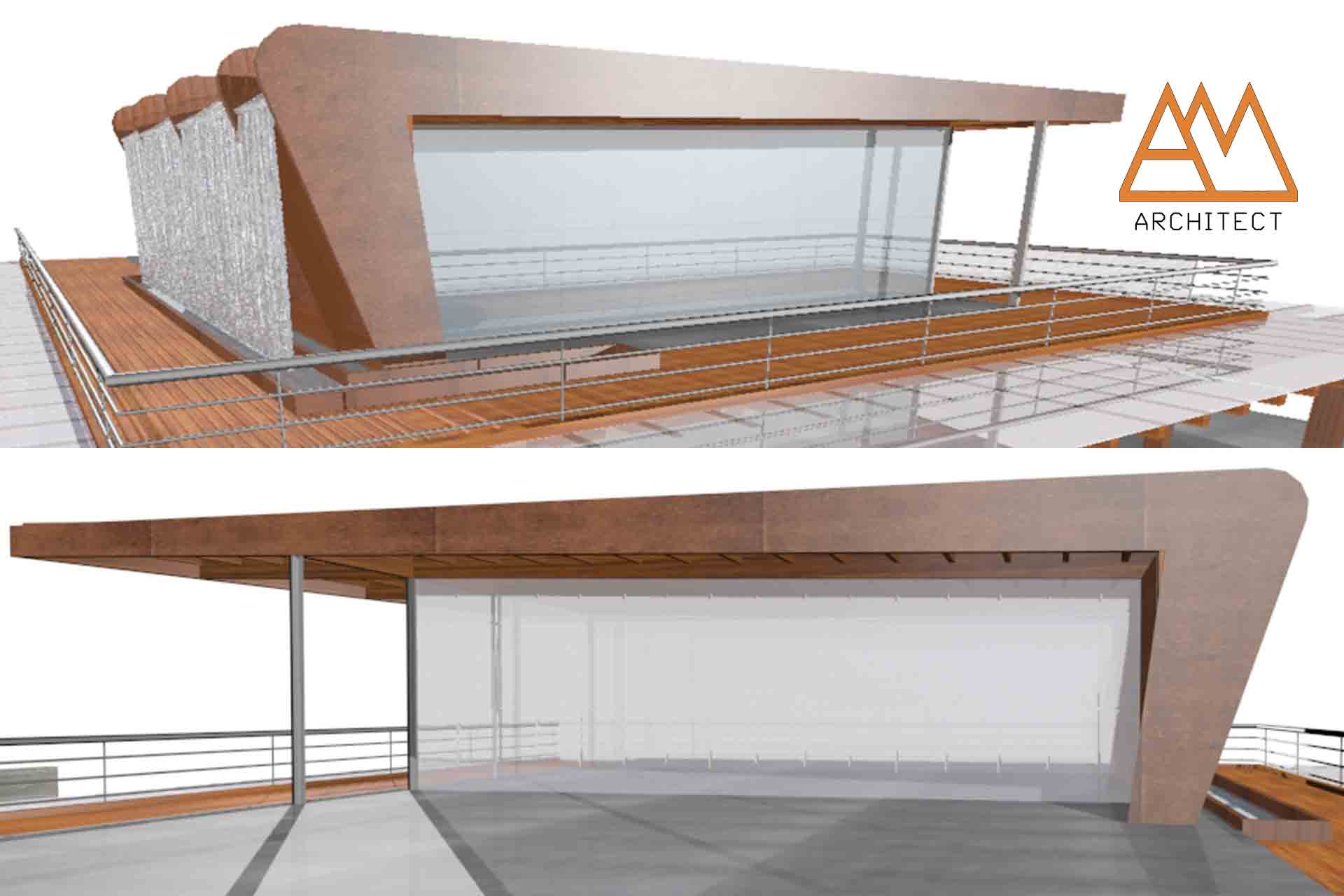 线性几何风格建筑 | 轻盈空间与充足光照的完美结合-4