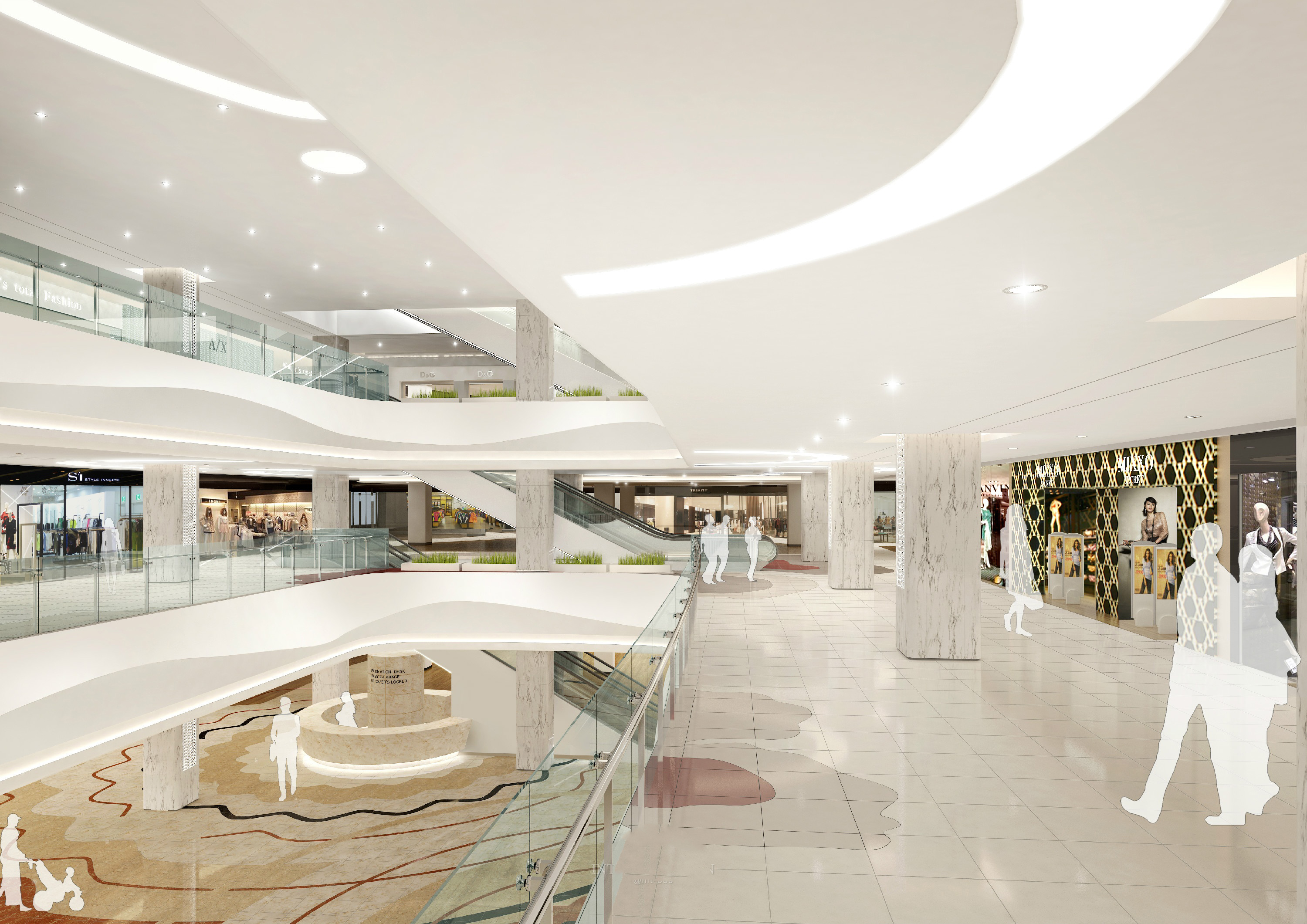 韩国设计 吉林延吉国际购物中心施工图-5