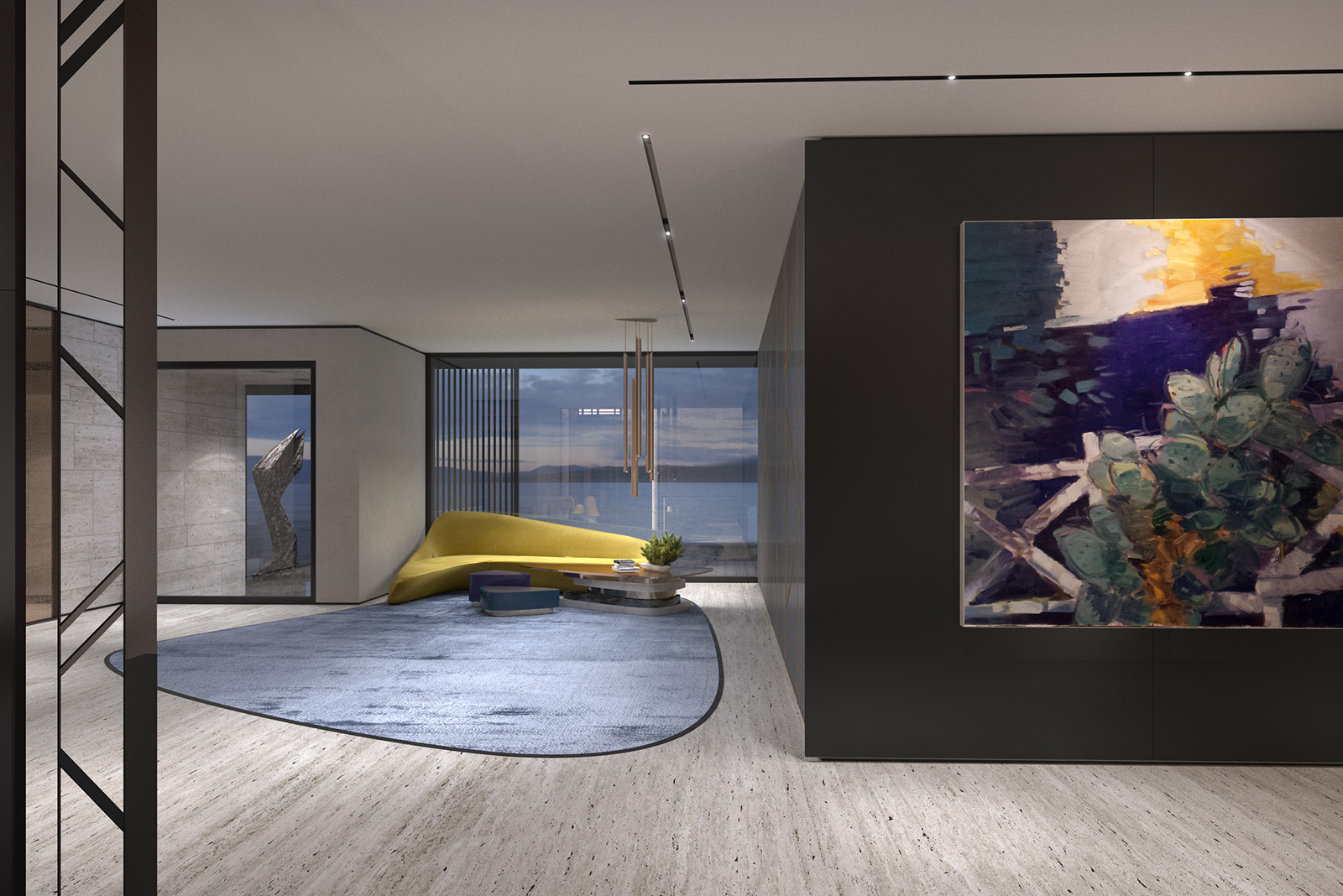 奥地利现代别墅设计与艺术融合-62