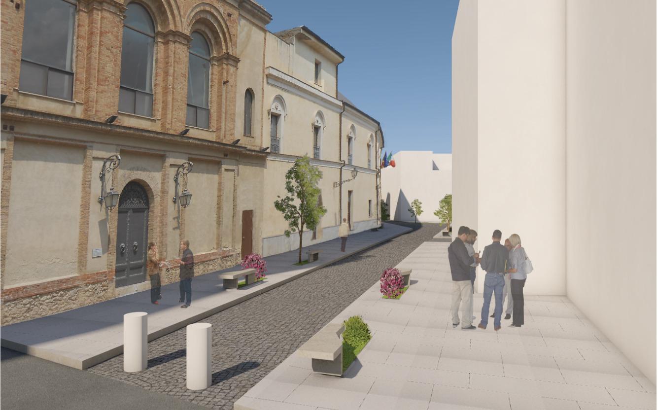 重塑历史古城中心的"剧院·城堡轴线"-1