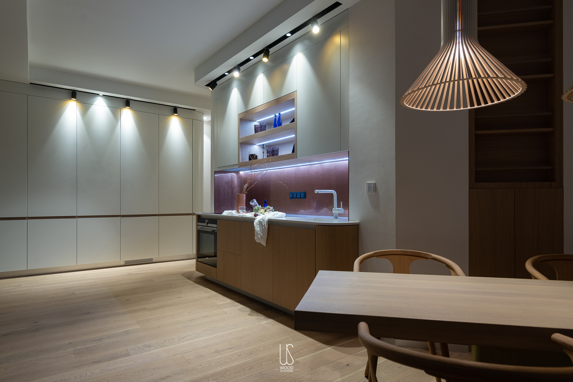 乌克兰基辅 WOODSystems 定制厨房"cu29"-41