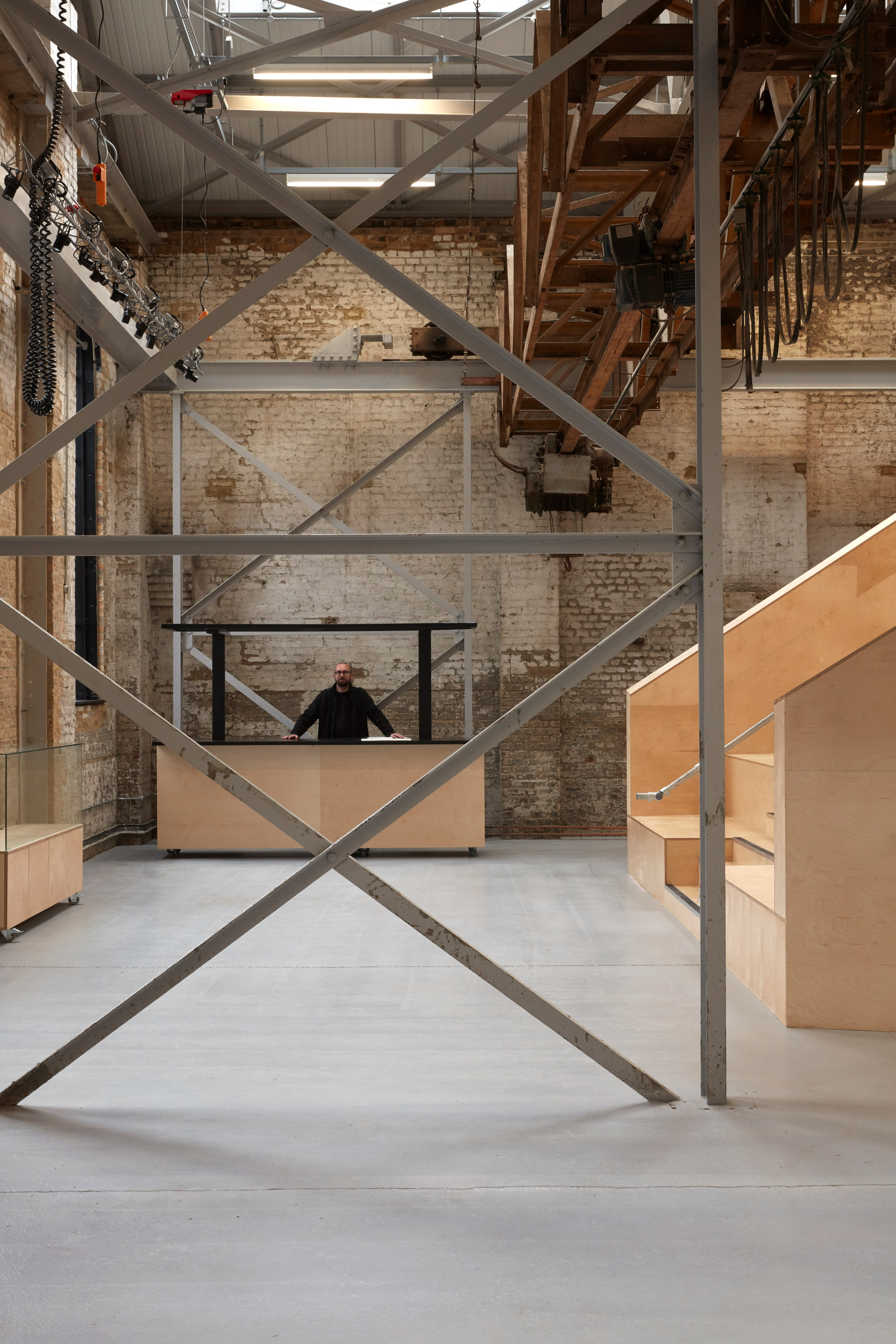 Emrys Architects converts east London ironworks into studios-5
