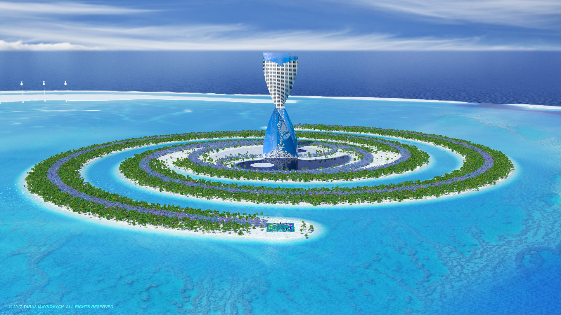 螺旋无尽时钟建筑-2