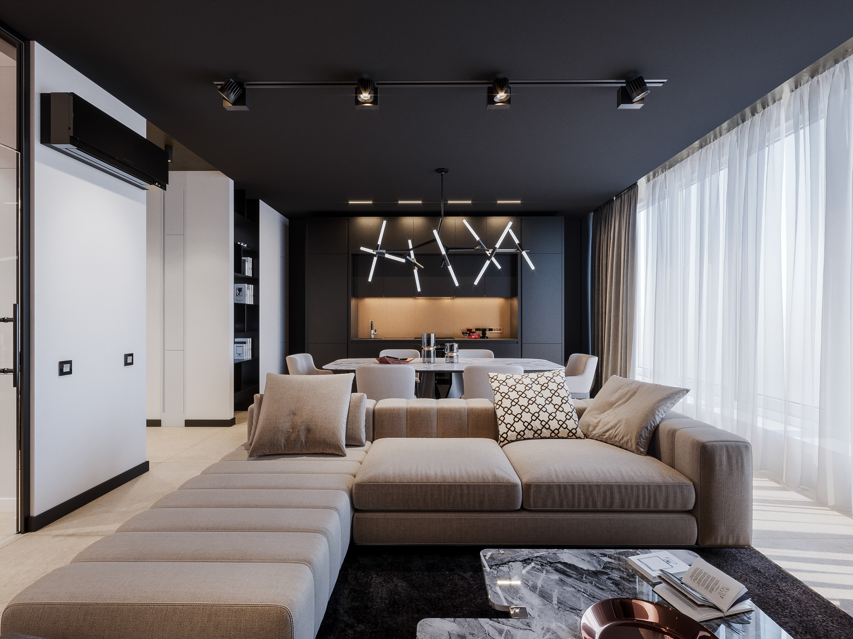 Апартаменты холостяка 3-8