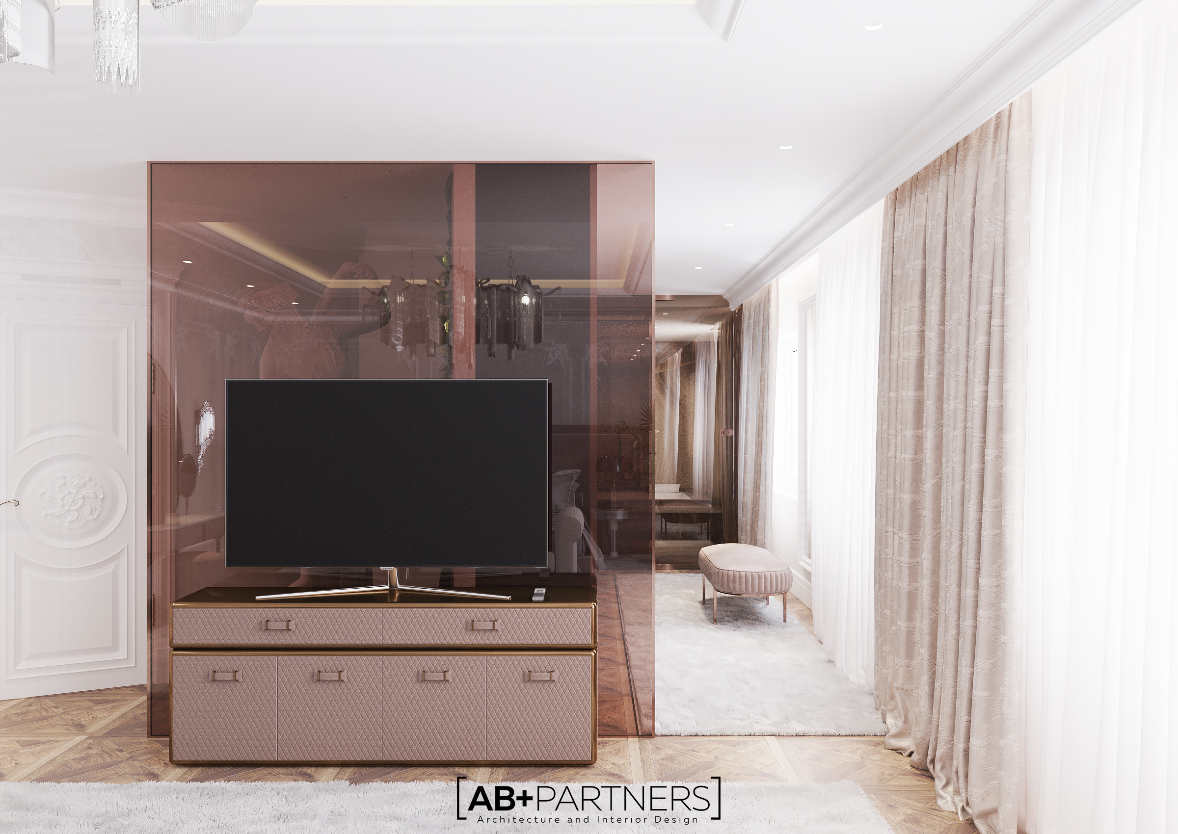 伦敦豪华别墅现代奢华室内设计-43