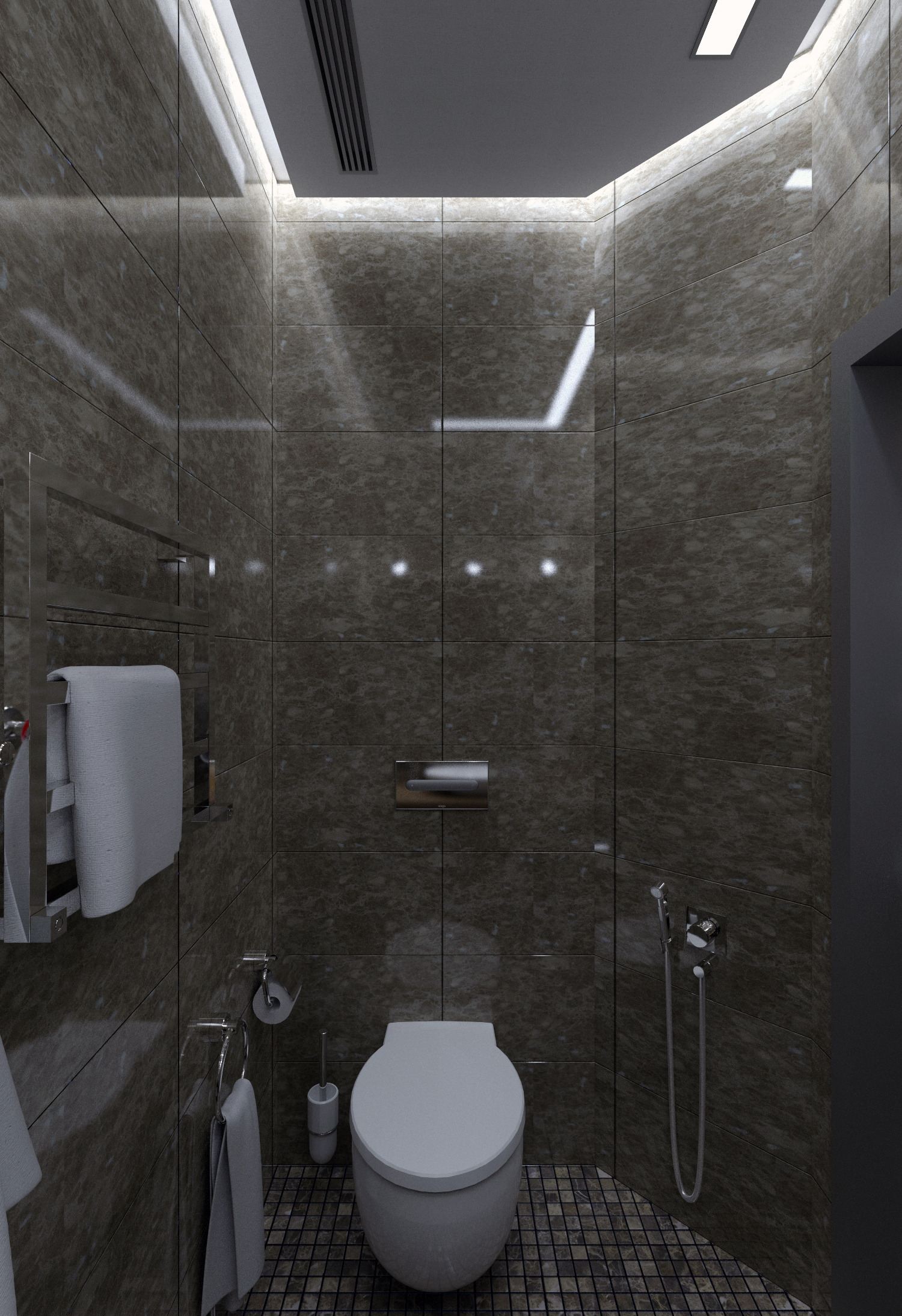 圣彼得堡乡村别墅的疗愈空间设计-10