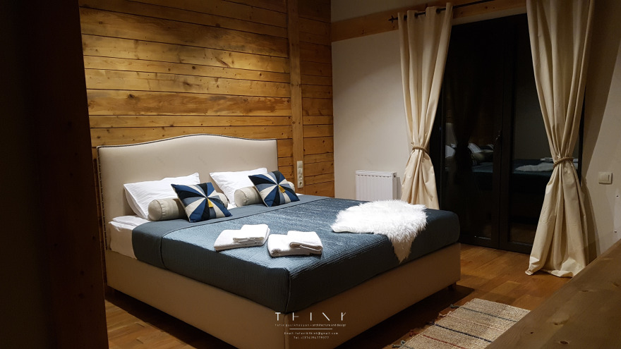 阿尔卑斯山风格木屋酒店与树屋设计-32