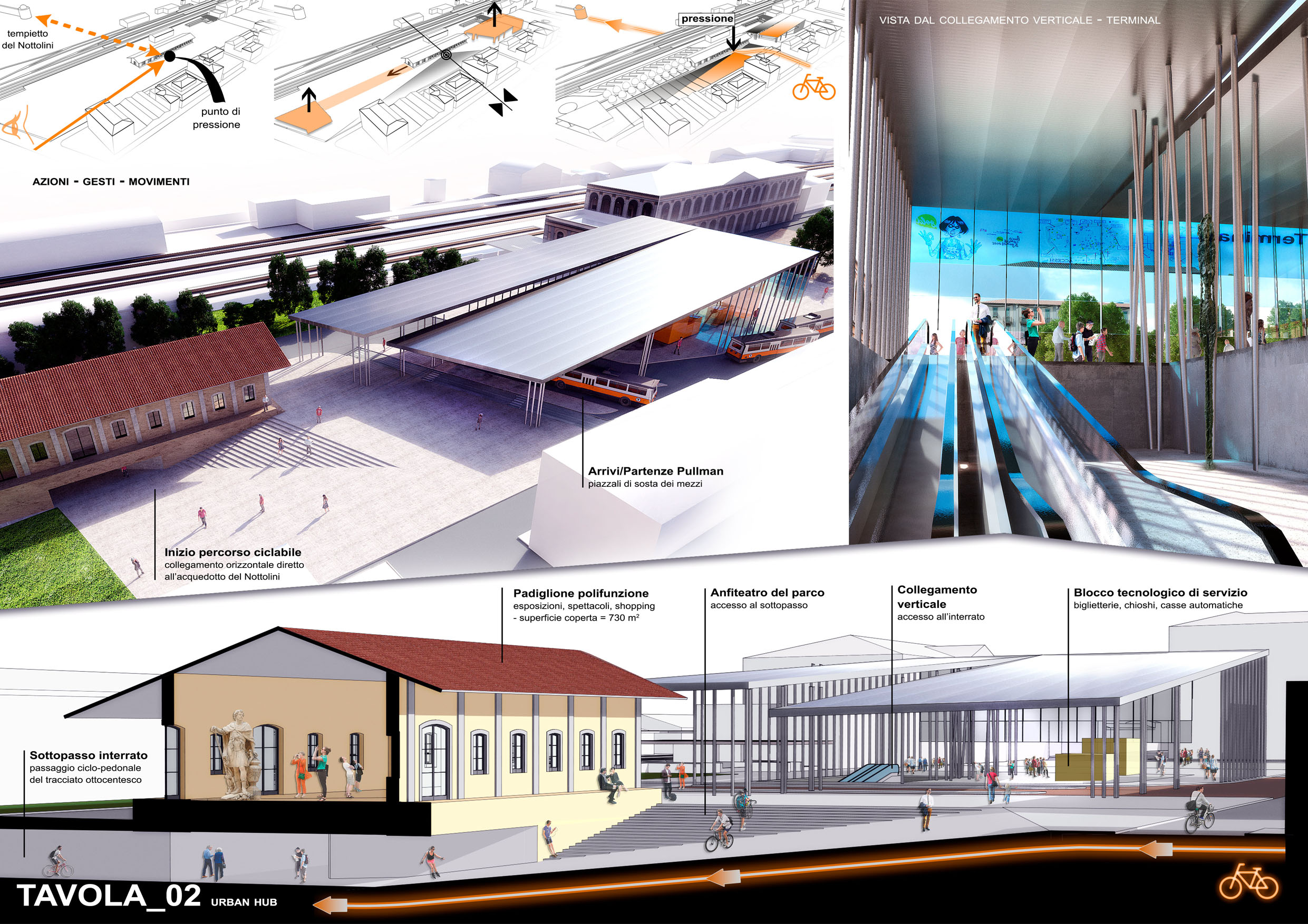 意大利卢卡火车站旁的多功能公共空间设计-2