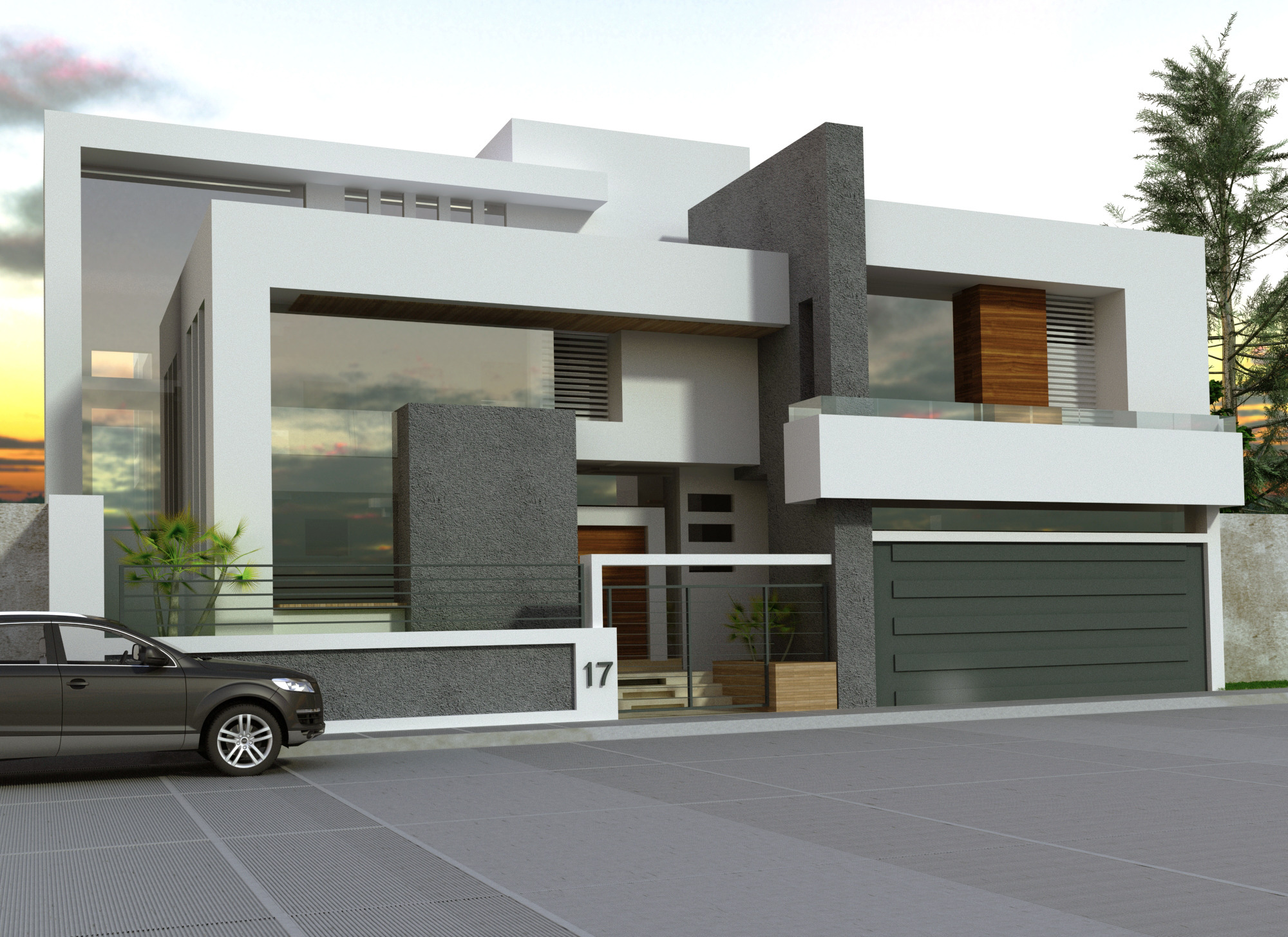 墨西哥风情独栋住宅设计-7