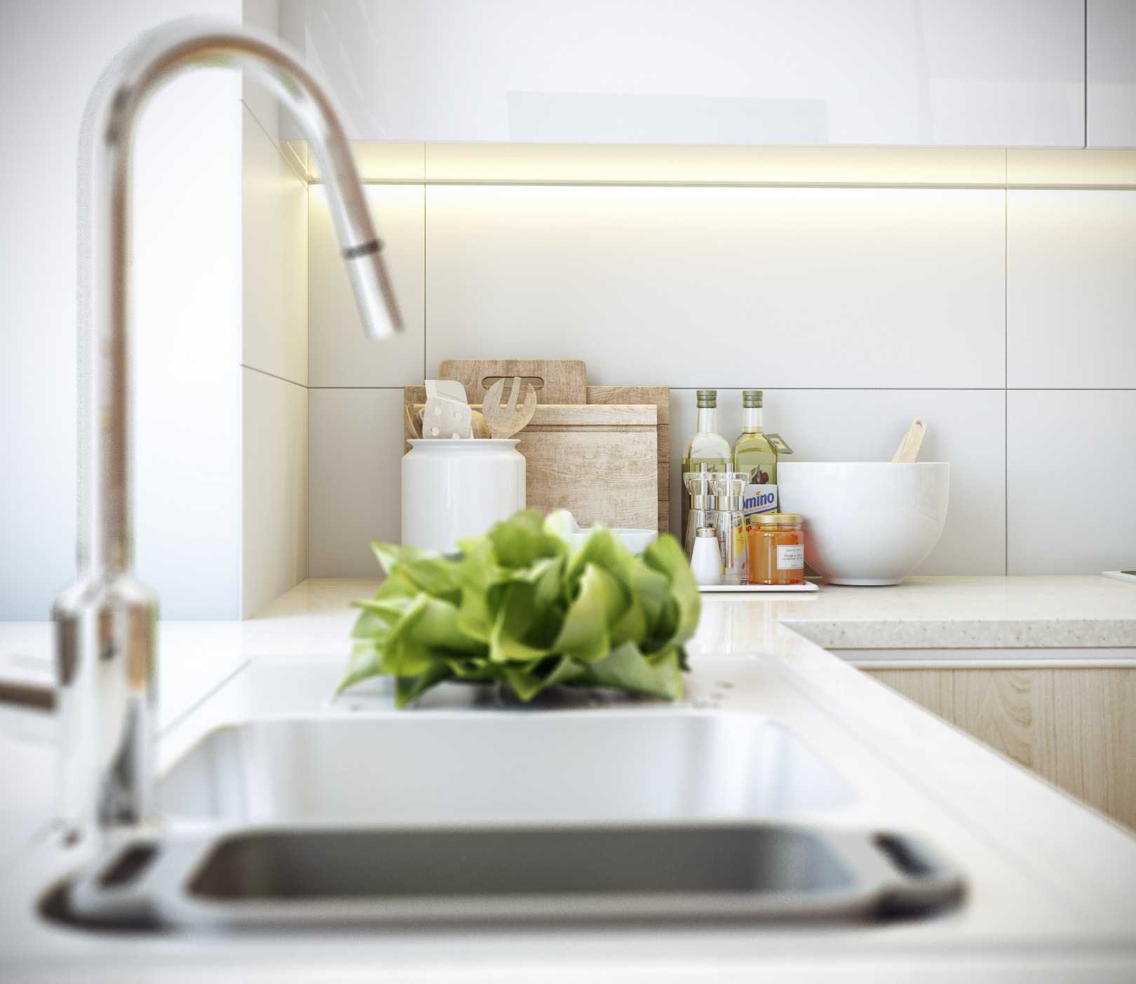 莫斯科郊区别墅时尚室内设计-19