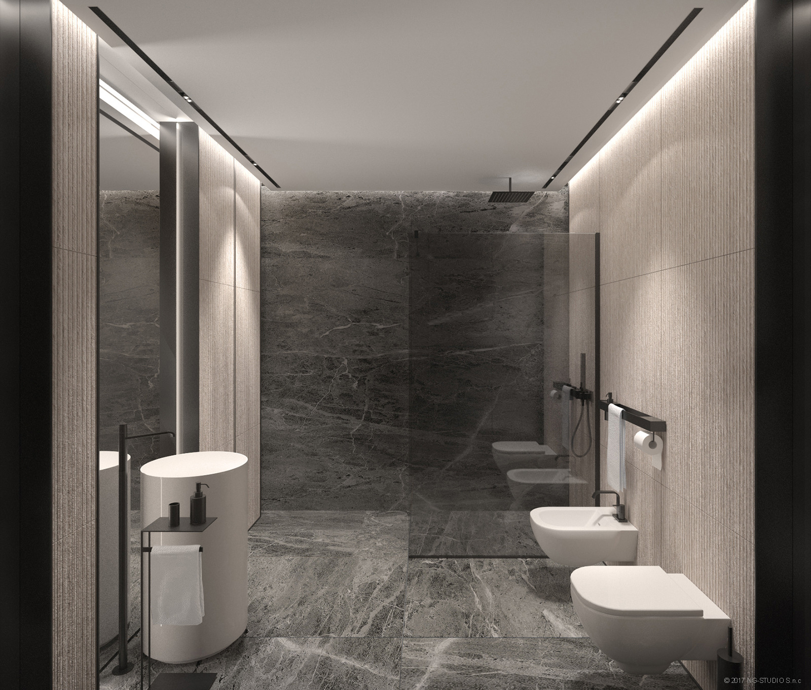 意大利里维埃拉现代别墅设计，NG-STUDIO 打造自然与艺术的融合-41