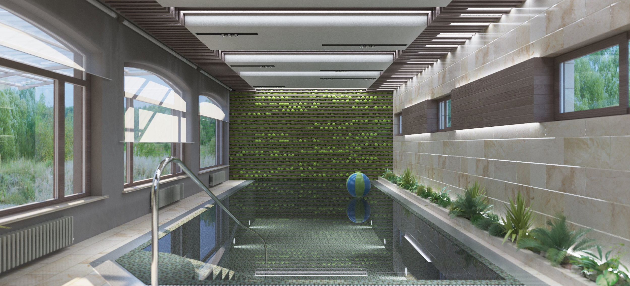 圣彼得堡乡村别墅的疗愈空间设计-1