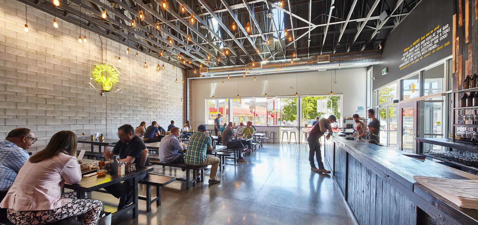 梅里特酿造餐厅和酒吧-9