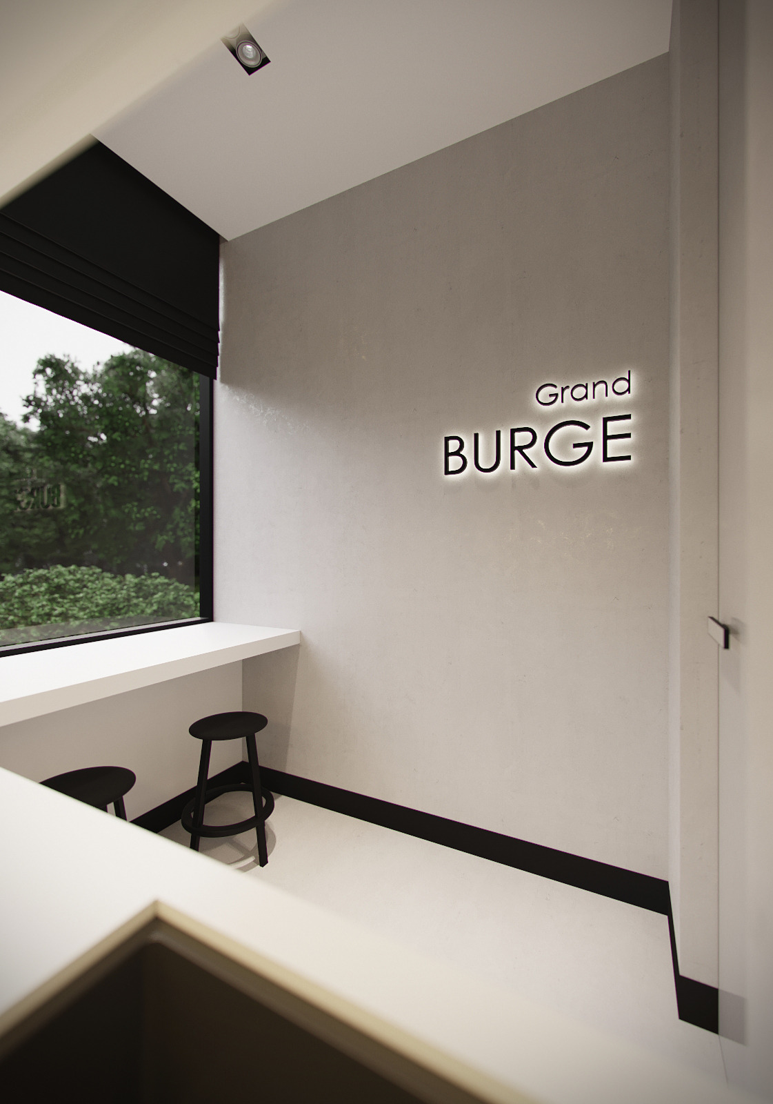 2017 年完成的销售部室内设计案例-17