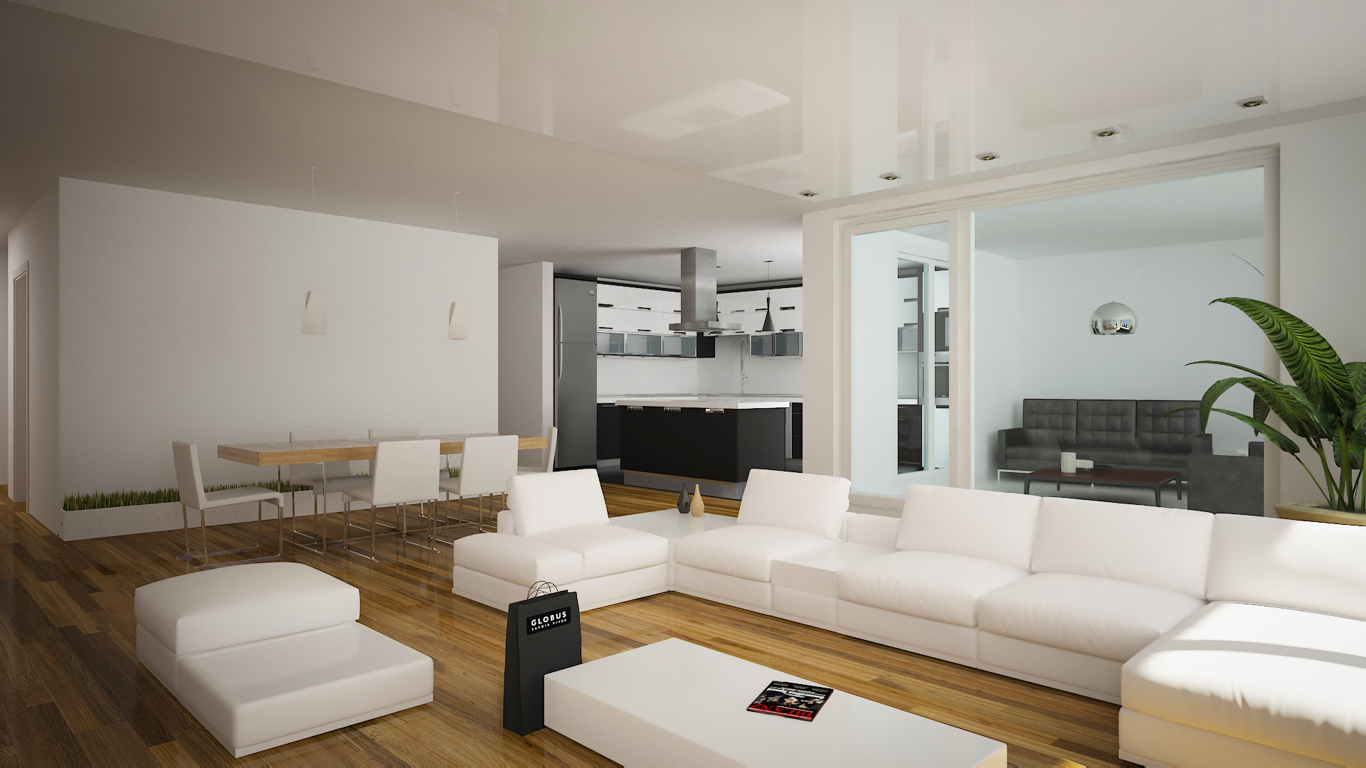 现代简约客厅设计案例-29