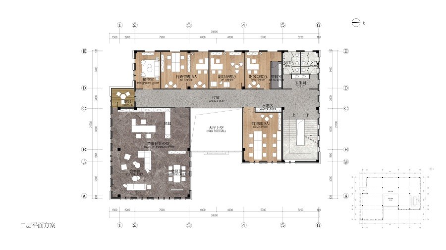 通信技术企业办公楼设计-14