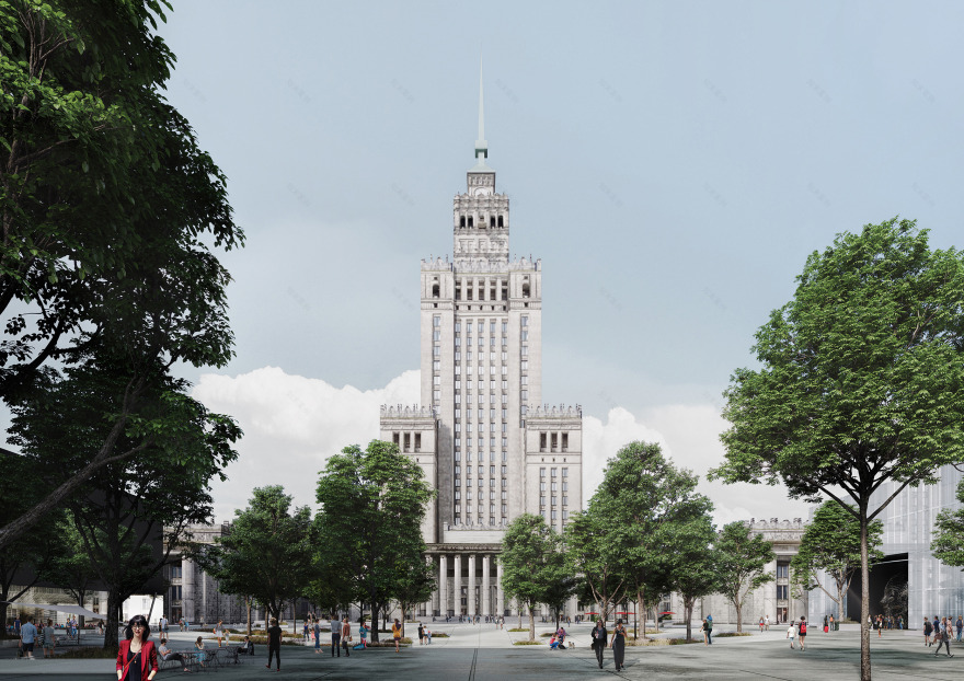 华沙中央广场-3