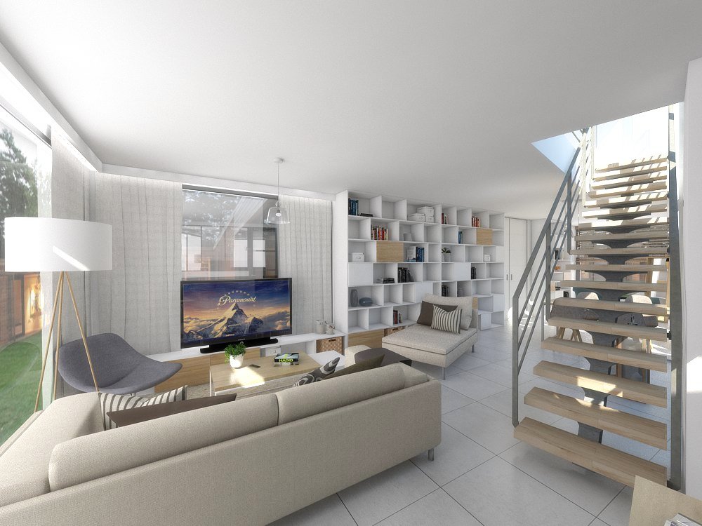 法式双层住宅的室内设计魅力-10