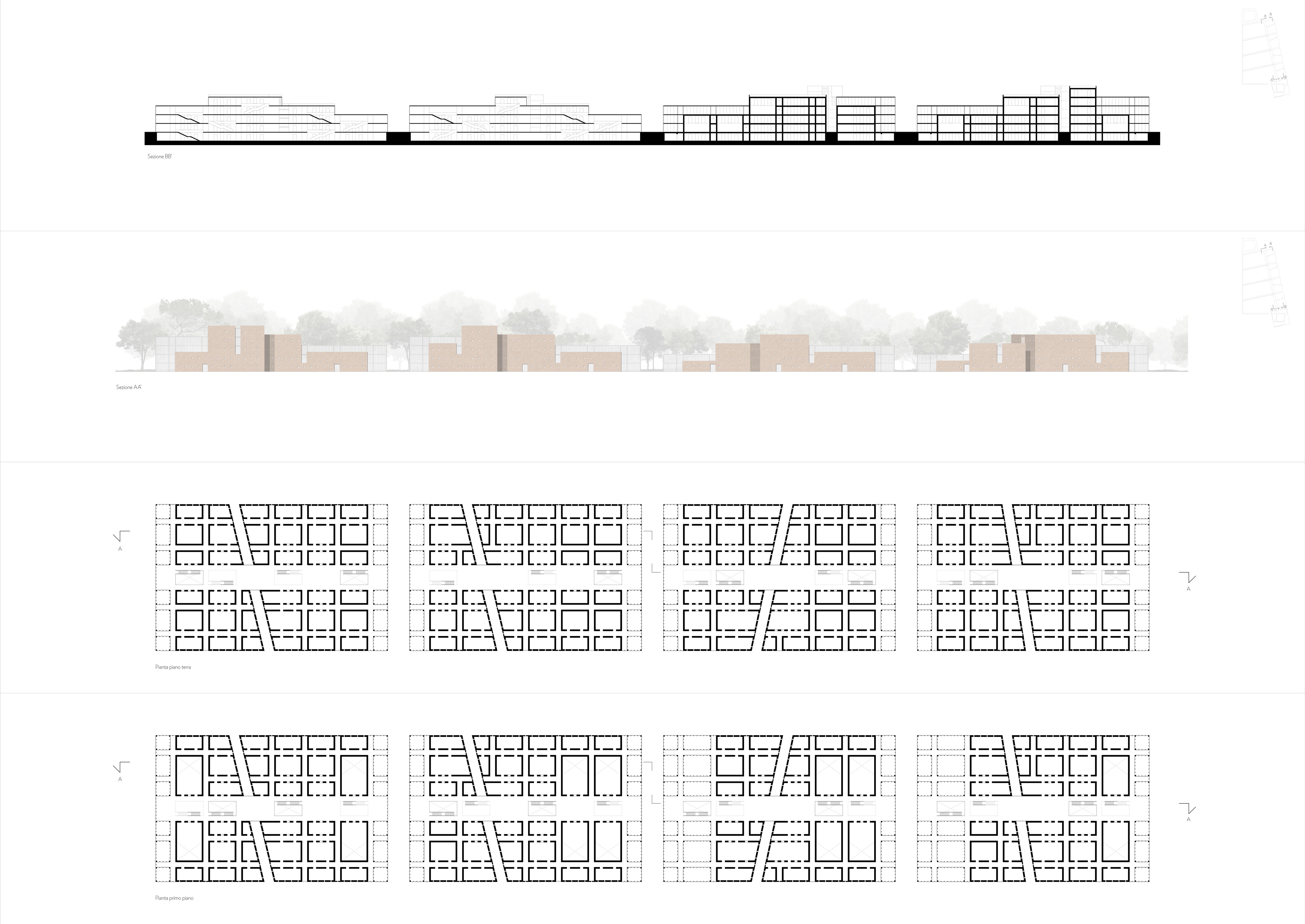 巴里司法城规划 | 2017 年意大利公共空间设计研究-8