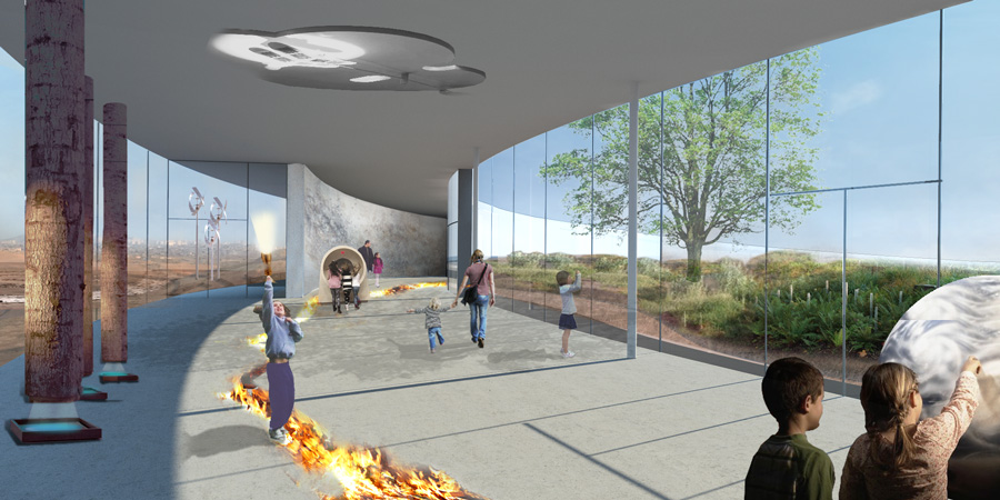 圆环形建筑的能源探索 · Yanardag 博物馆设计-8