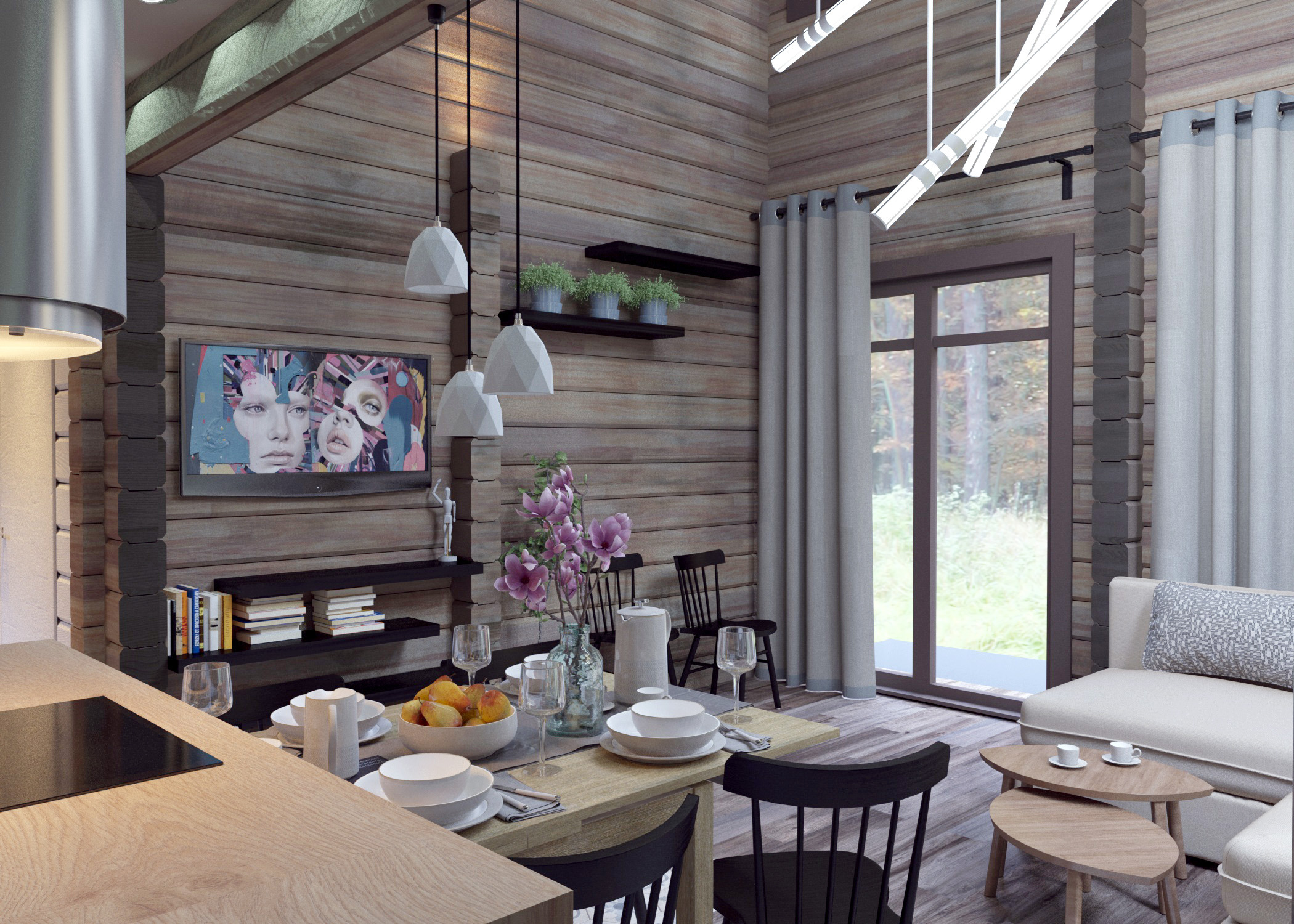 木质空间的艺术 | 温馨二居室的室内设计-9