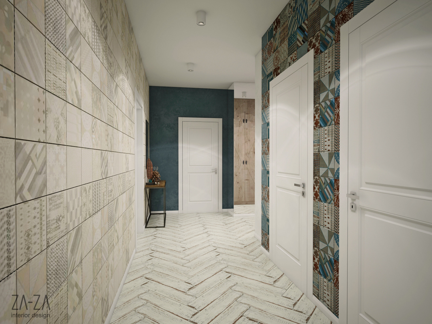 年轻公寓的极简生活空间-25