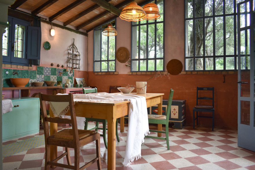 绿色宁静乡村家居,多样风格混搭的魅力-16