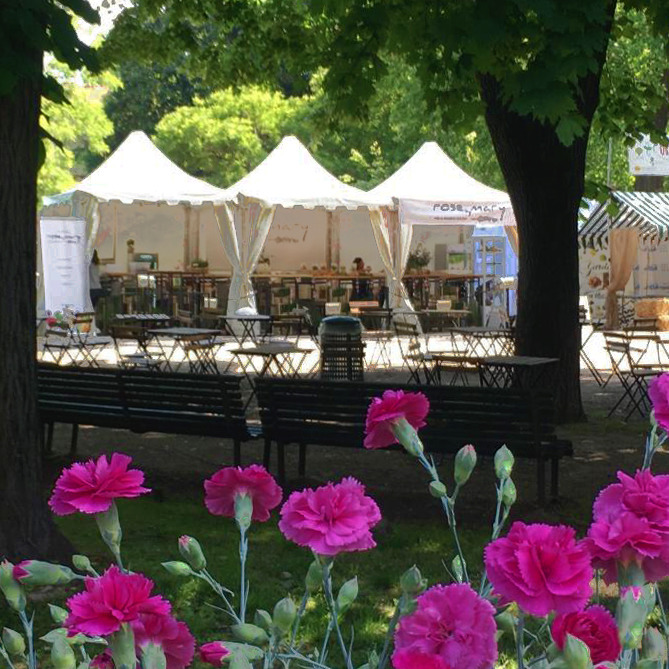 米兰 Orticola 展上的绿色美食空间-0